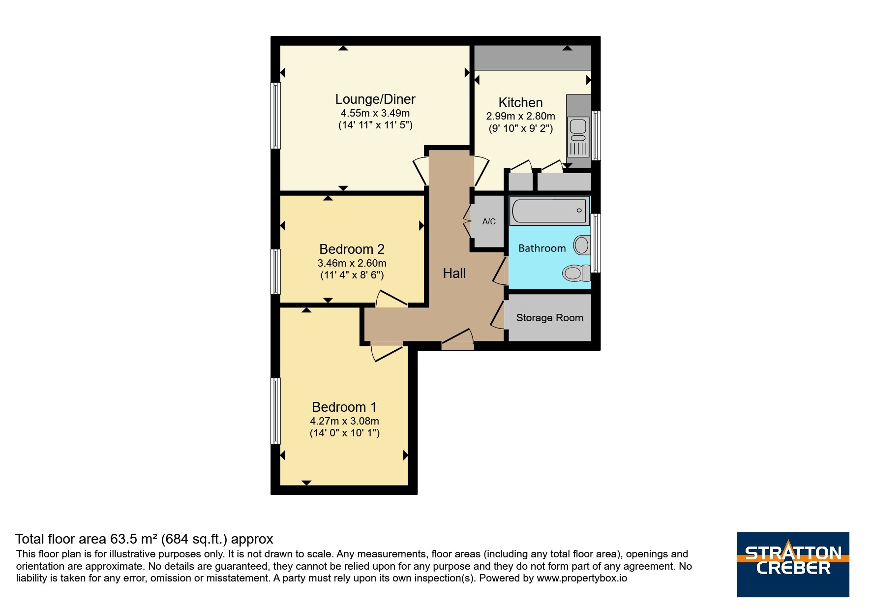 10 Chapel Crescent,, Zelah, Cornwall floorplan
