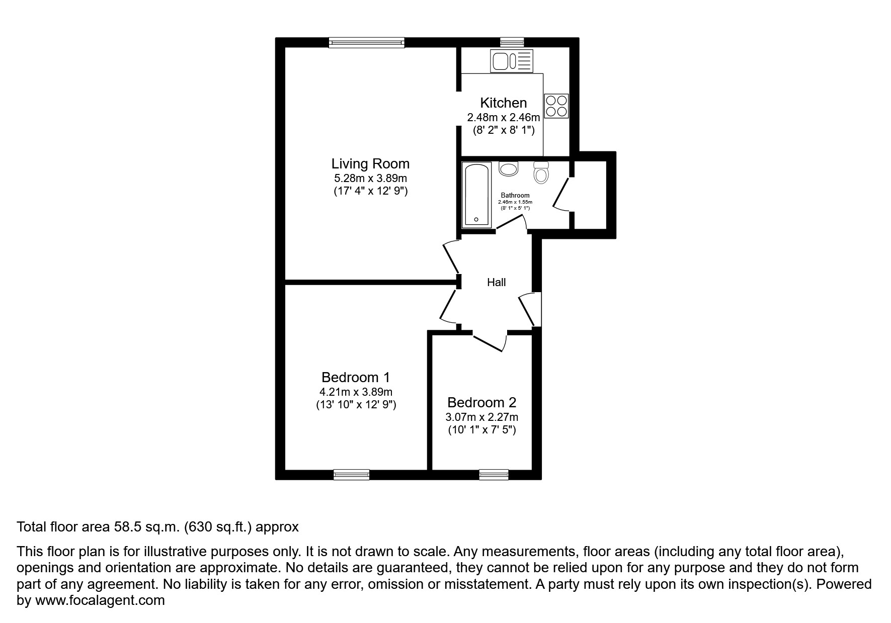 15, Royle Close, Romford floorplan