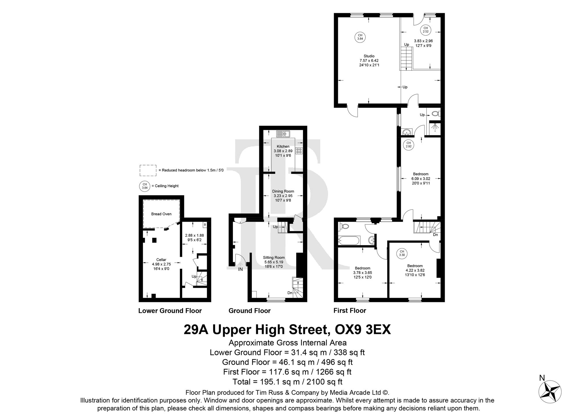 29 & 29a, Upper High Street, Thame floorplan