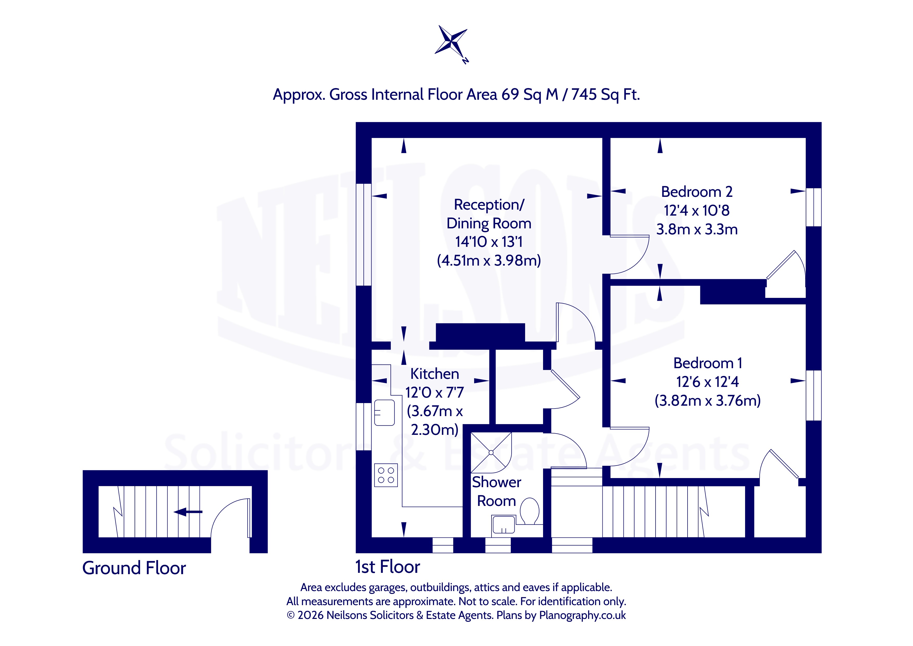18, Gardiner Place, Newtongrange floorplan