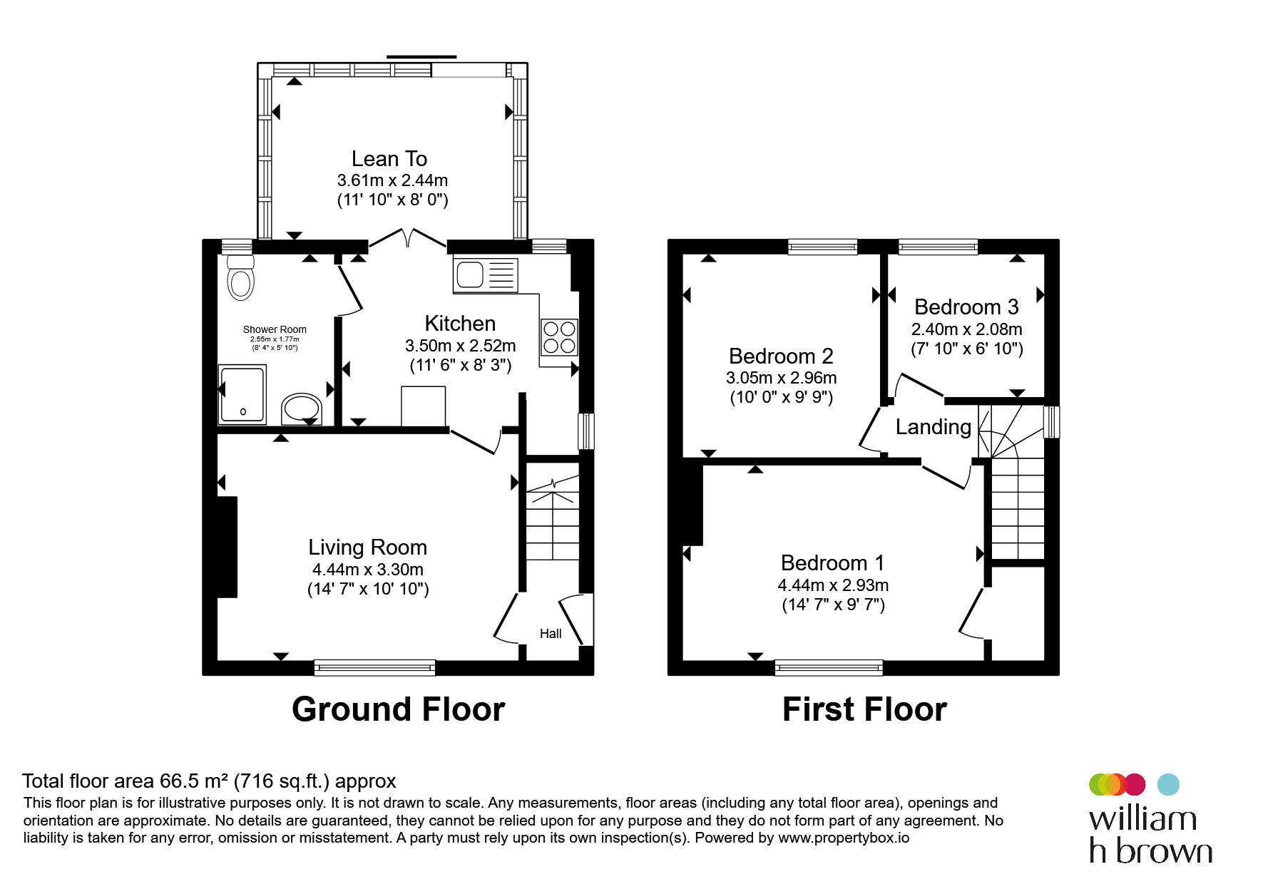 223, Amesbury Circus, Nottingham floorplan