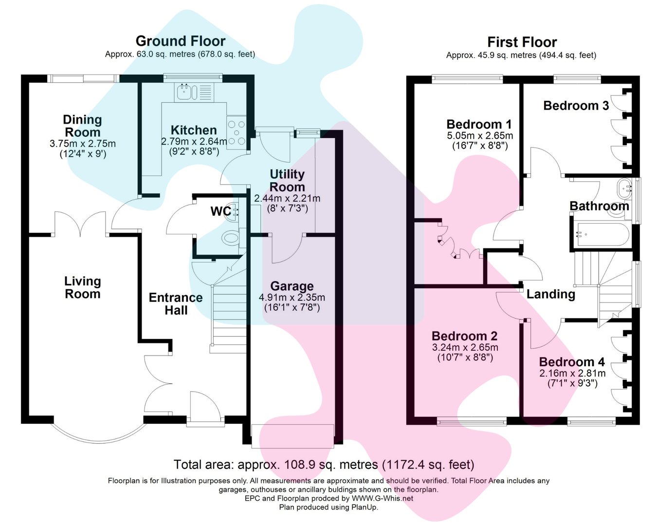 15, Claydon Gardens, BLACKWATER floorplan