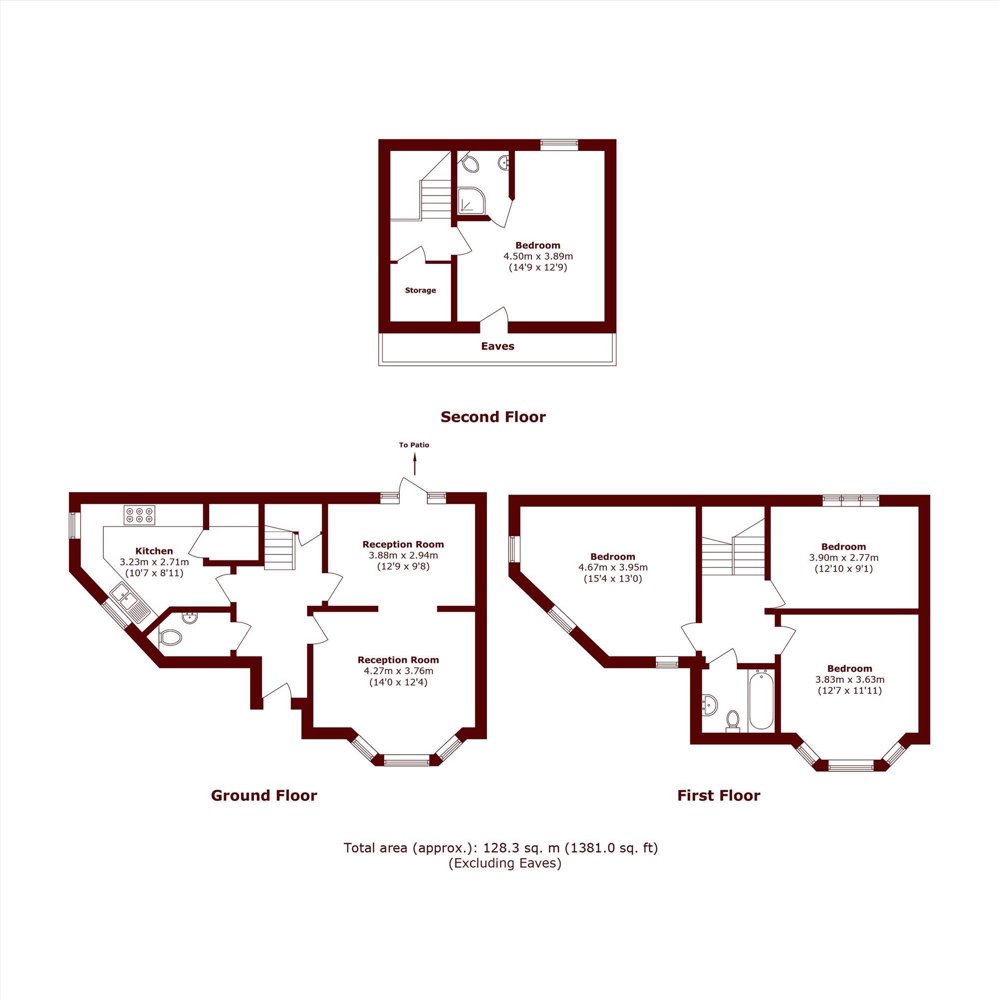 Morval Road, London floorplan