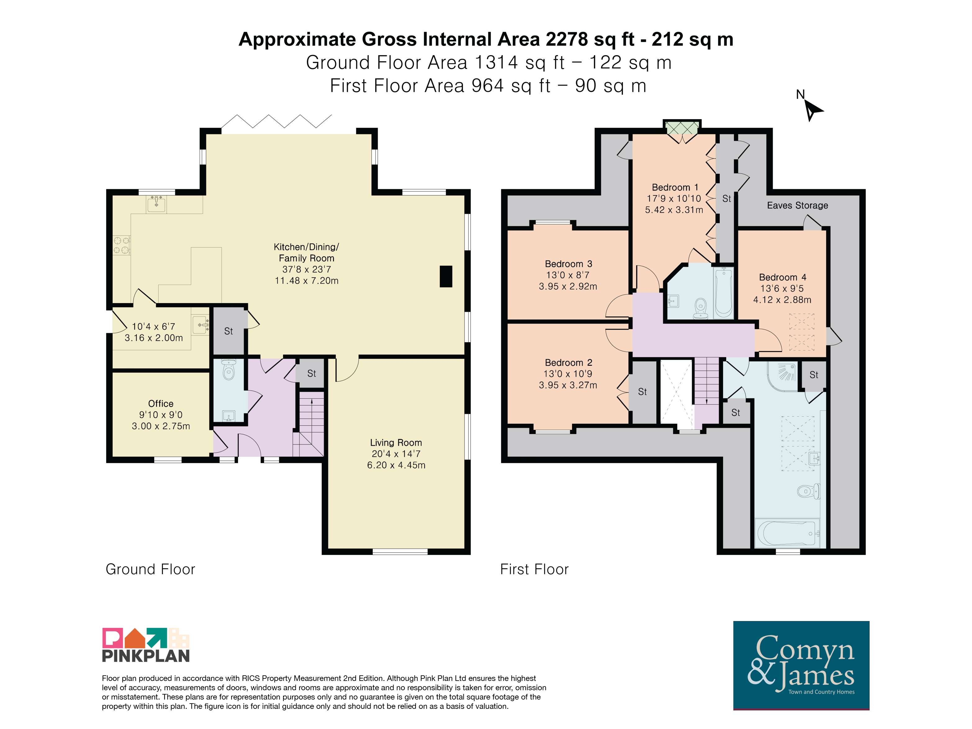 40, Crescent Rise, Pulborough floorplan