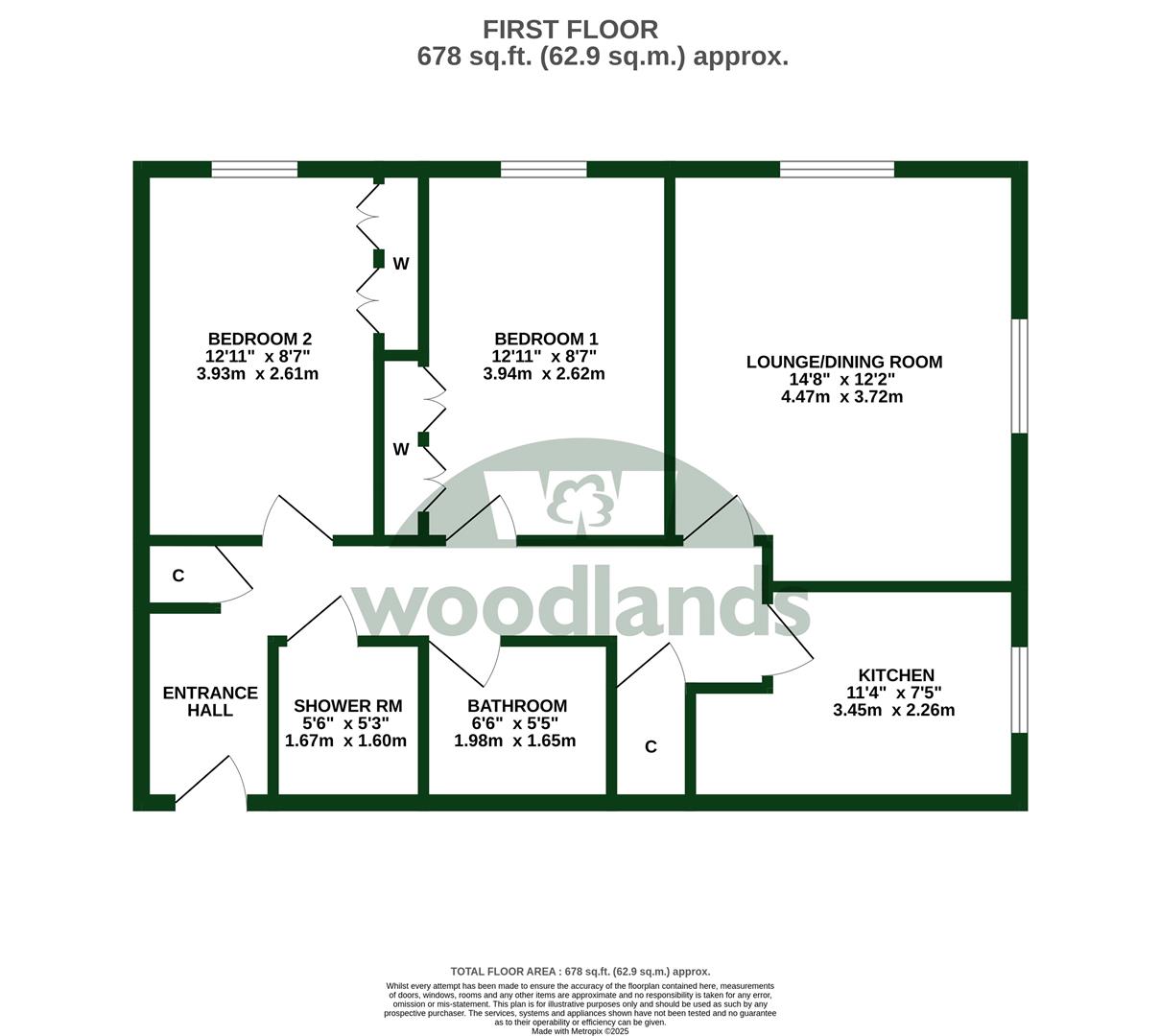 116 Alpine Court, Alpine Road, Redhill floorplan