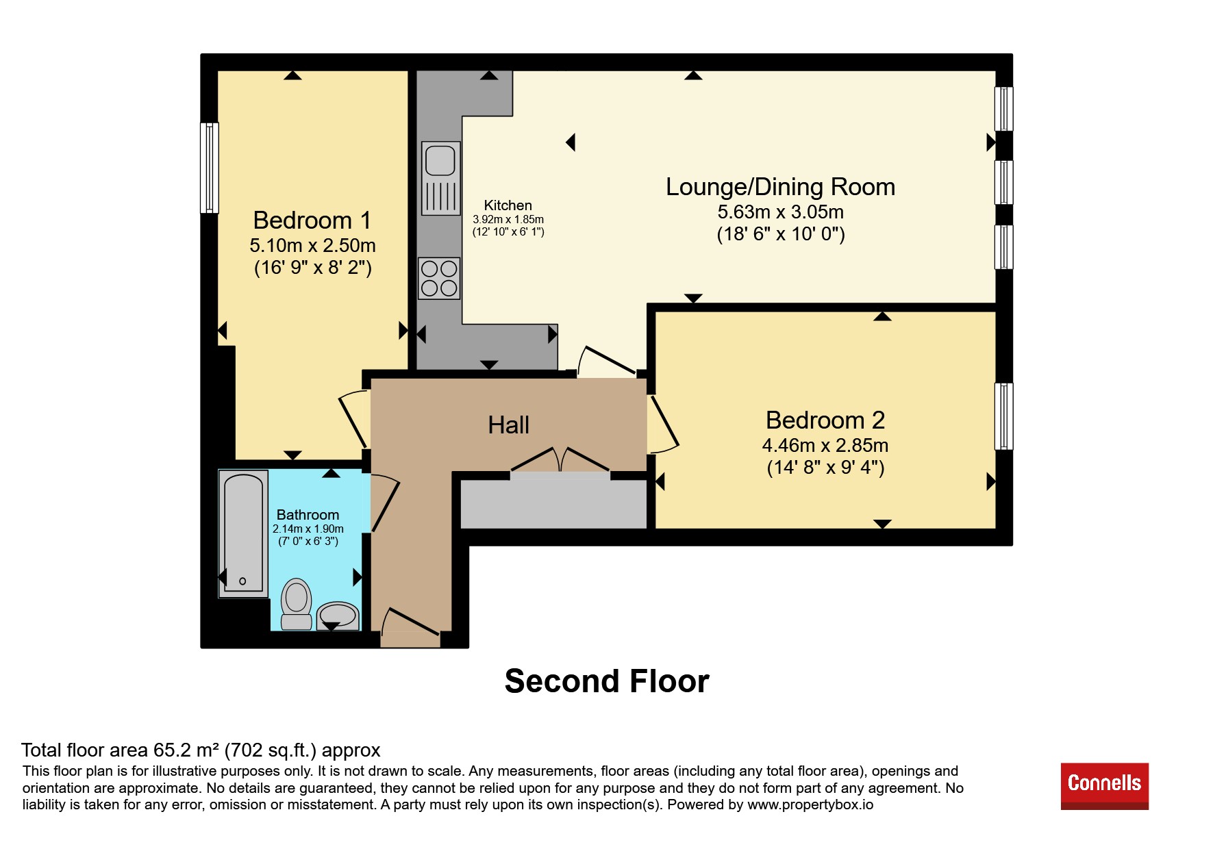 1, Stephenson Court, Station Approach, Leamington Spa floorplan