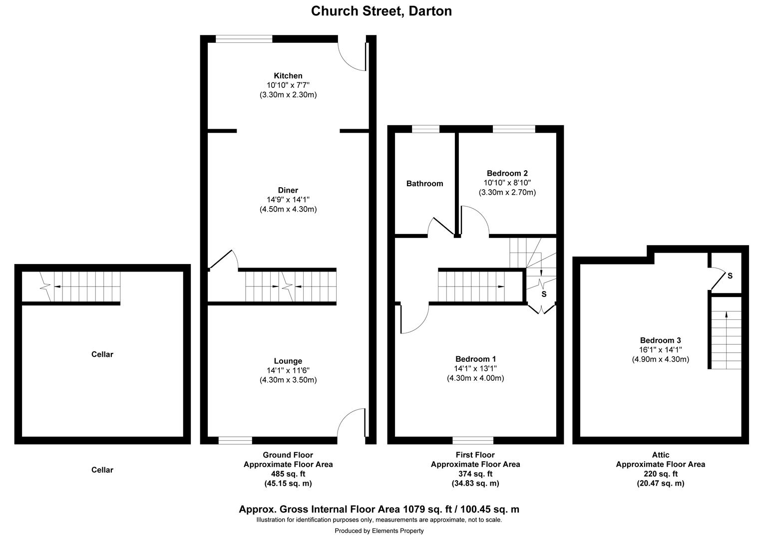 42, Church Street, Barnsley floorplan
