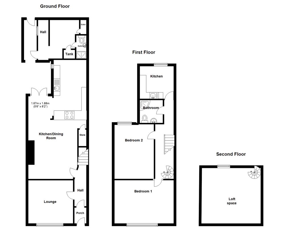 2 Bedrooms Terraced house for sale in Northumberland Street, Whelley, Wigan WN1