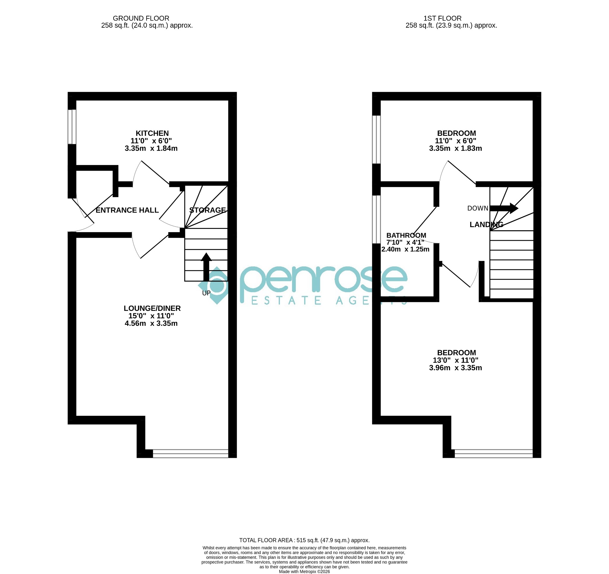 40 Twigden Court, Mount Pleasant Road, Luton floorplan