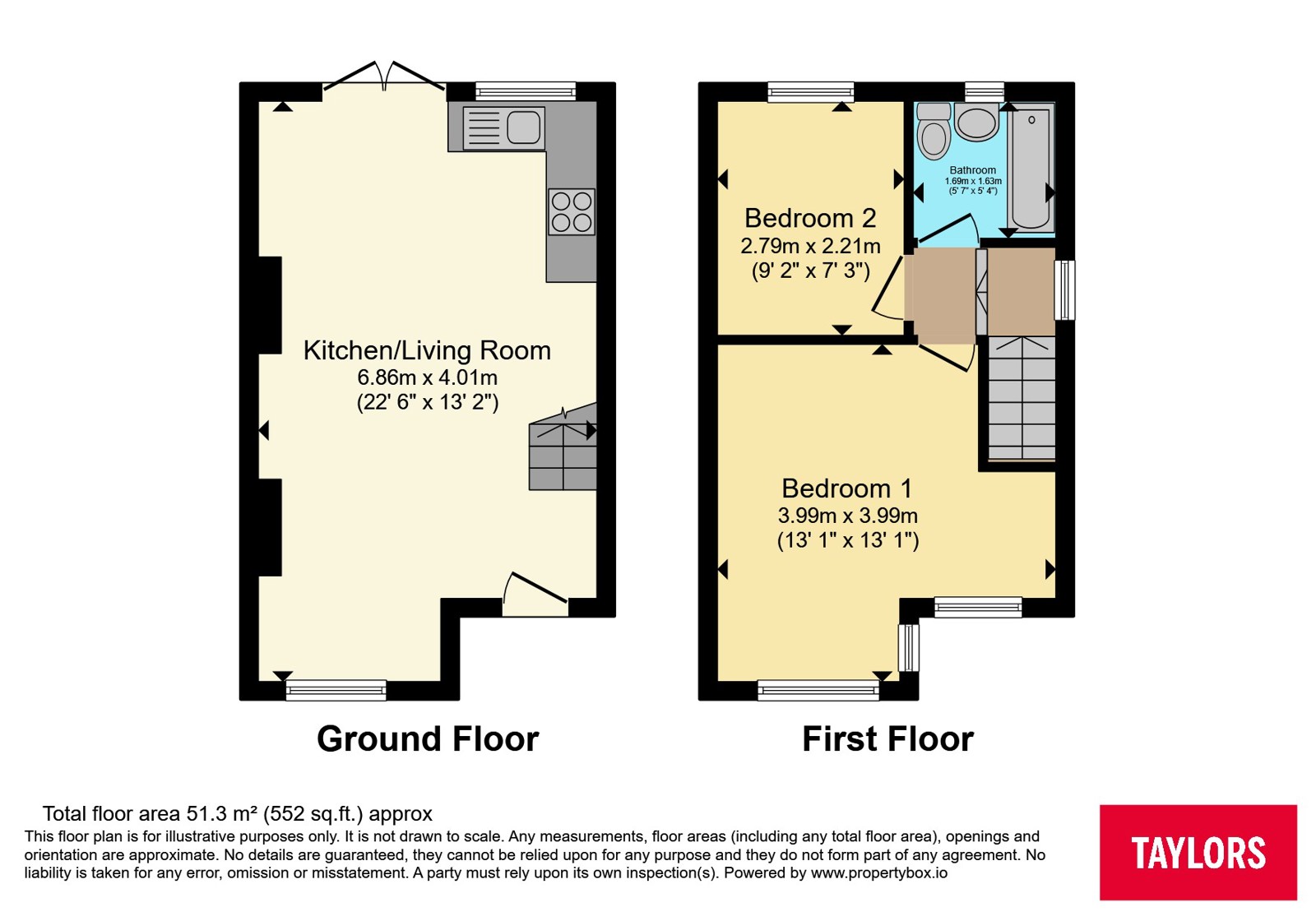 Fourth Avenue, Bedfordshire floorplan