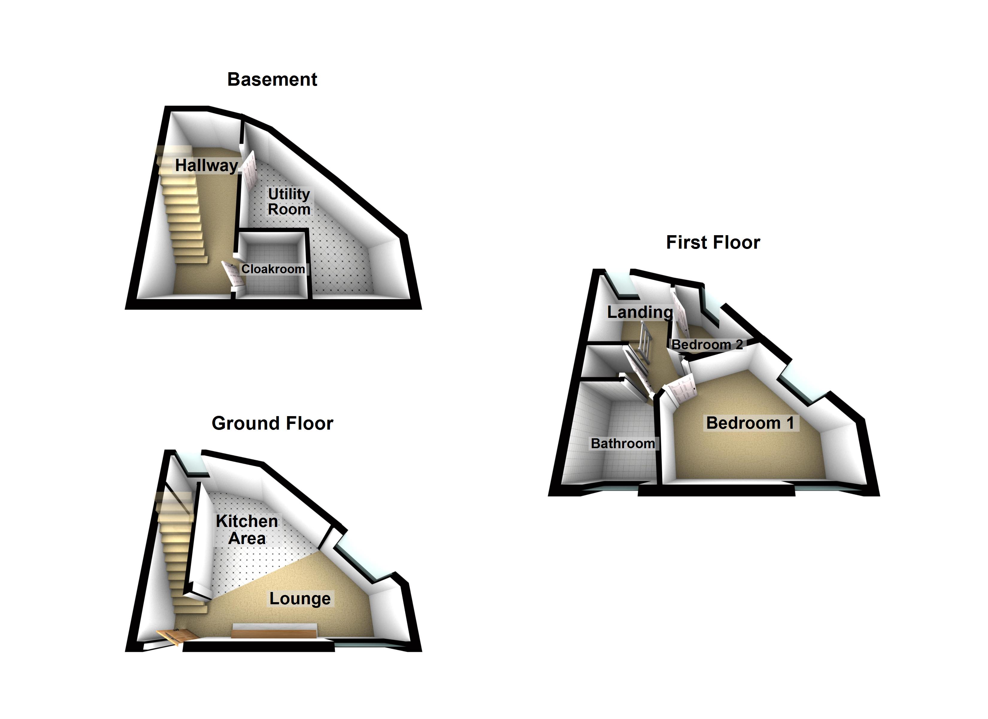 2 Bedrooms Maisonette for sale in Priory Lane, Royston SG8