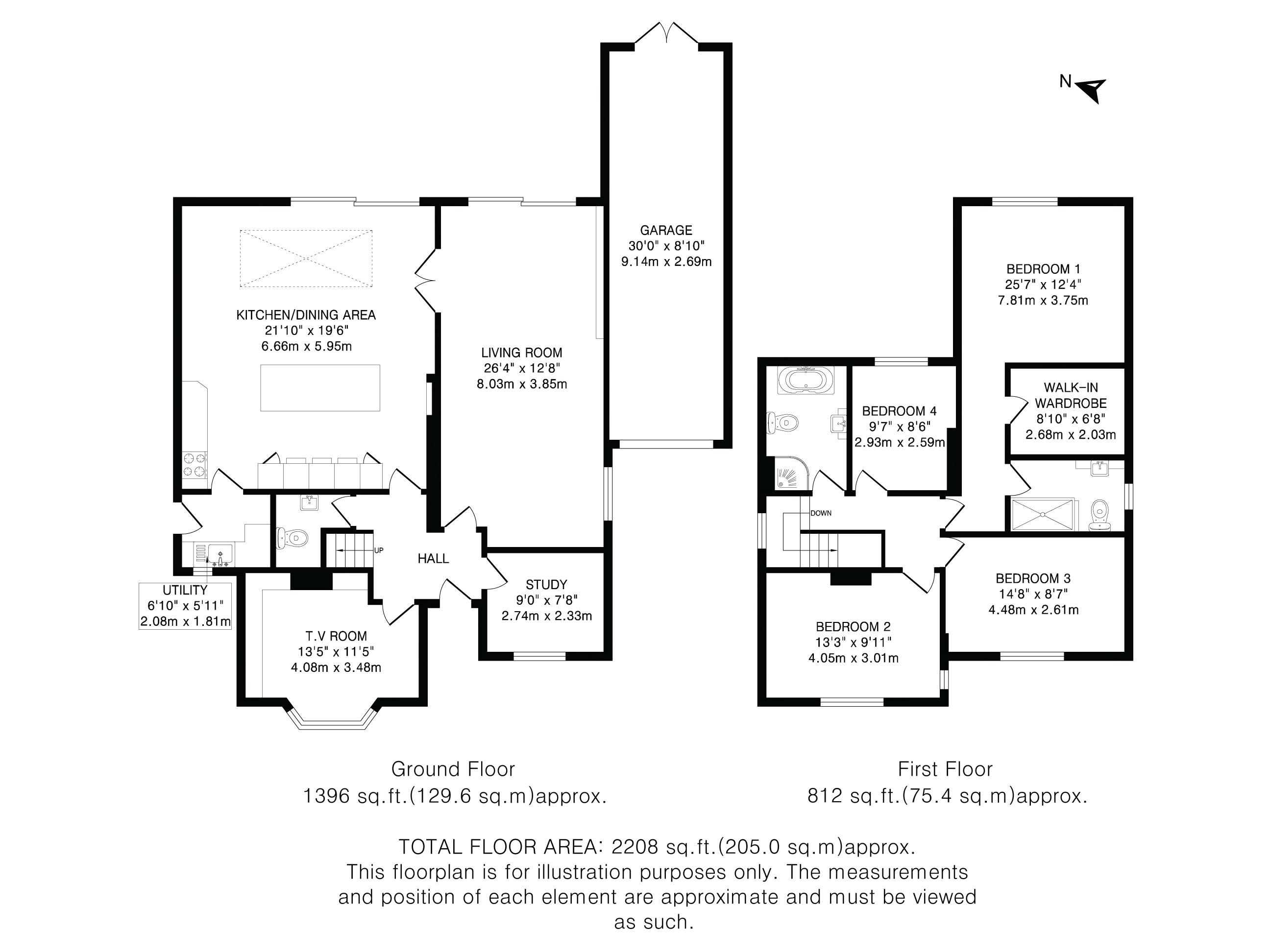 9, Elmwood, Welwyn Garden City floorplan
