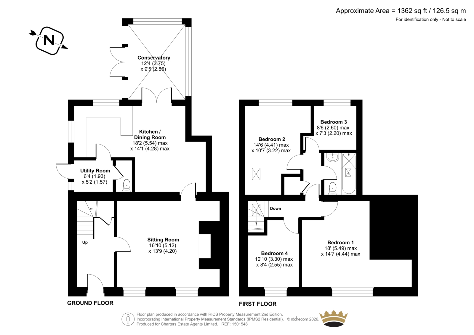 1 Townsend Cottage,, Over Wallop, Hampshire floorplan