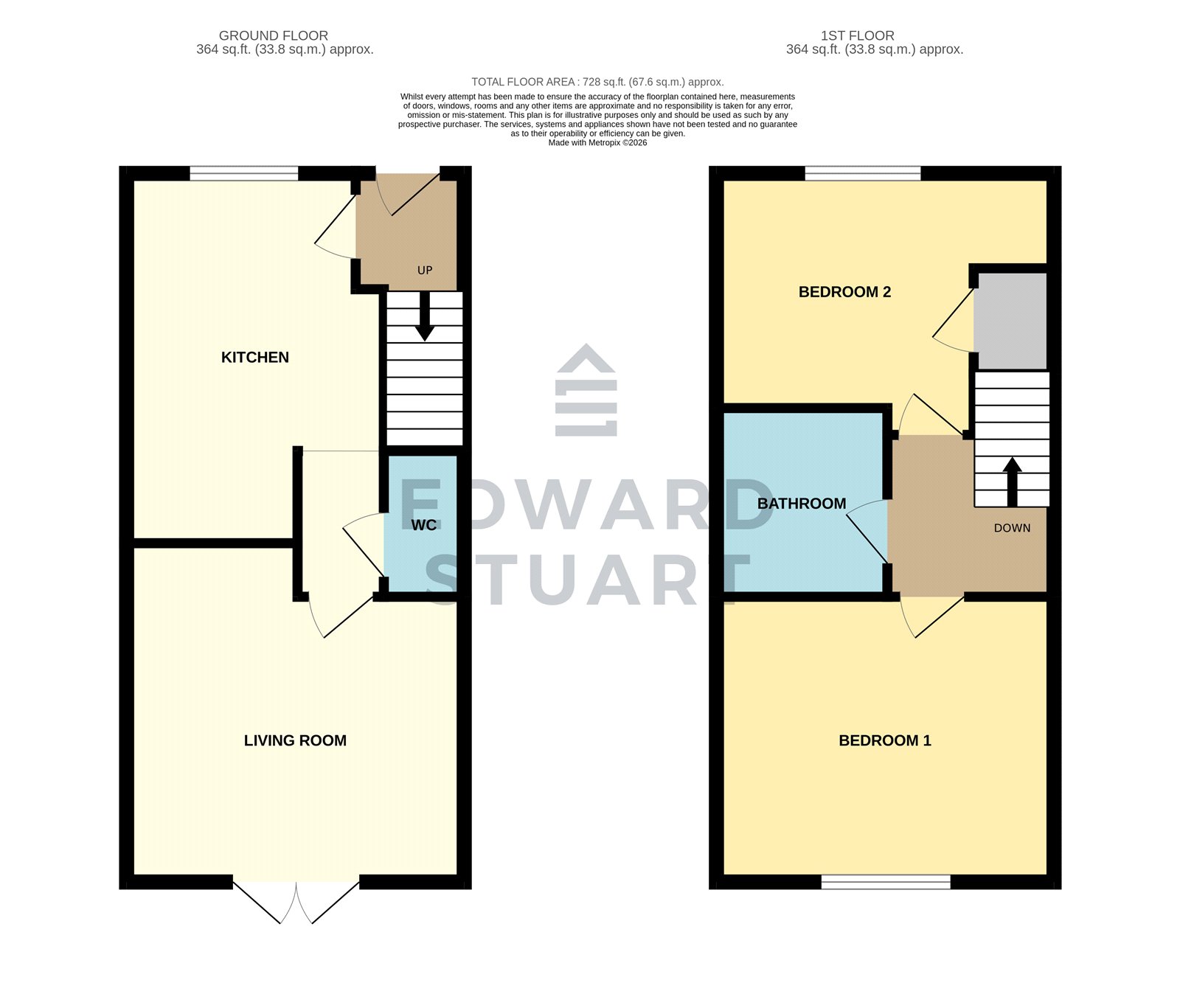 27, Chamberlain Way, Cambridgeshire floorplan