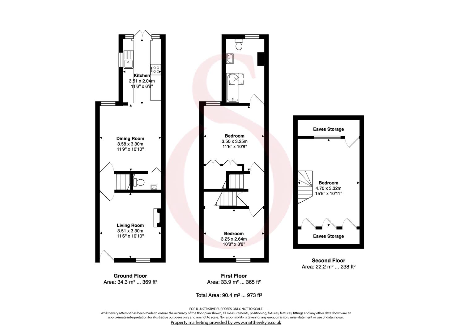 4, Nelson Street, Bengeo floorplan