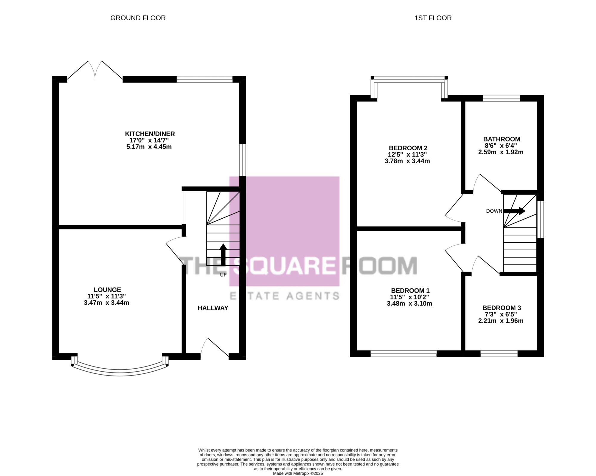 14, Maitland Avenue, Cleveleys floorplan