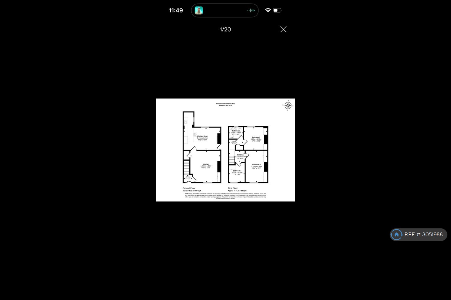 Deighton Road, Huddersfield floorplan