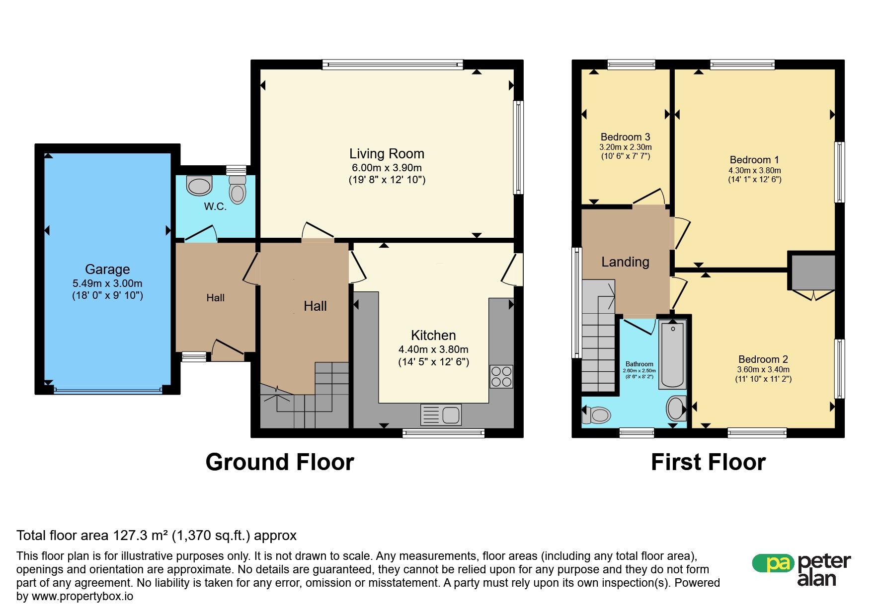2, Prospect Lane, ROSS-ON-WYE floorplan