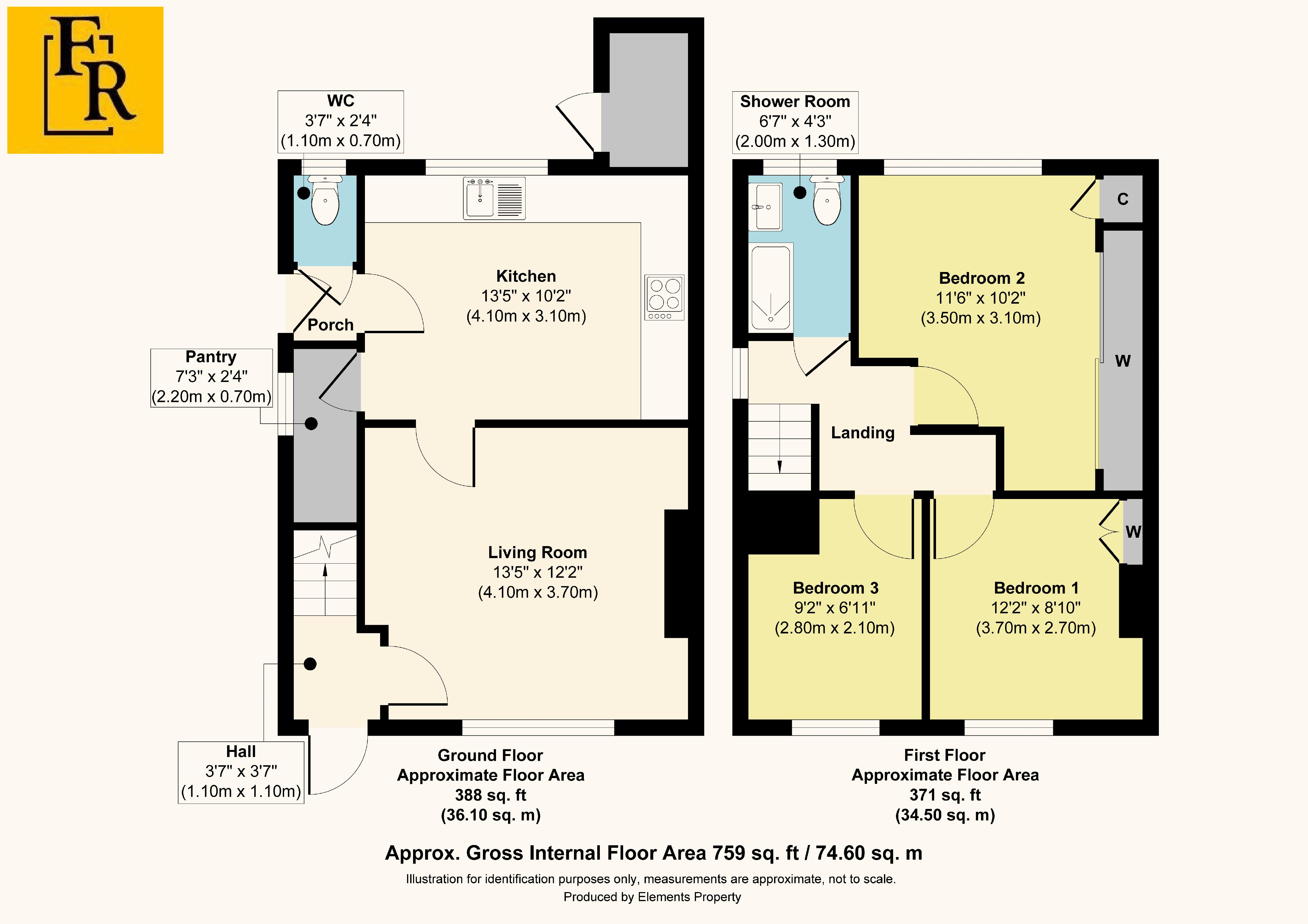 11, West Avenue, Golborne floorplan