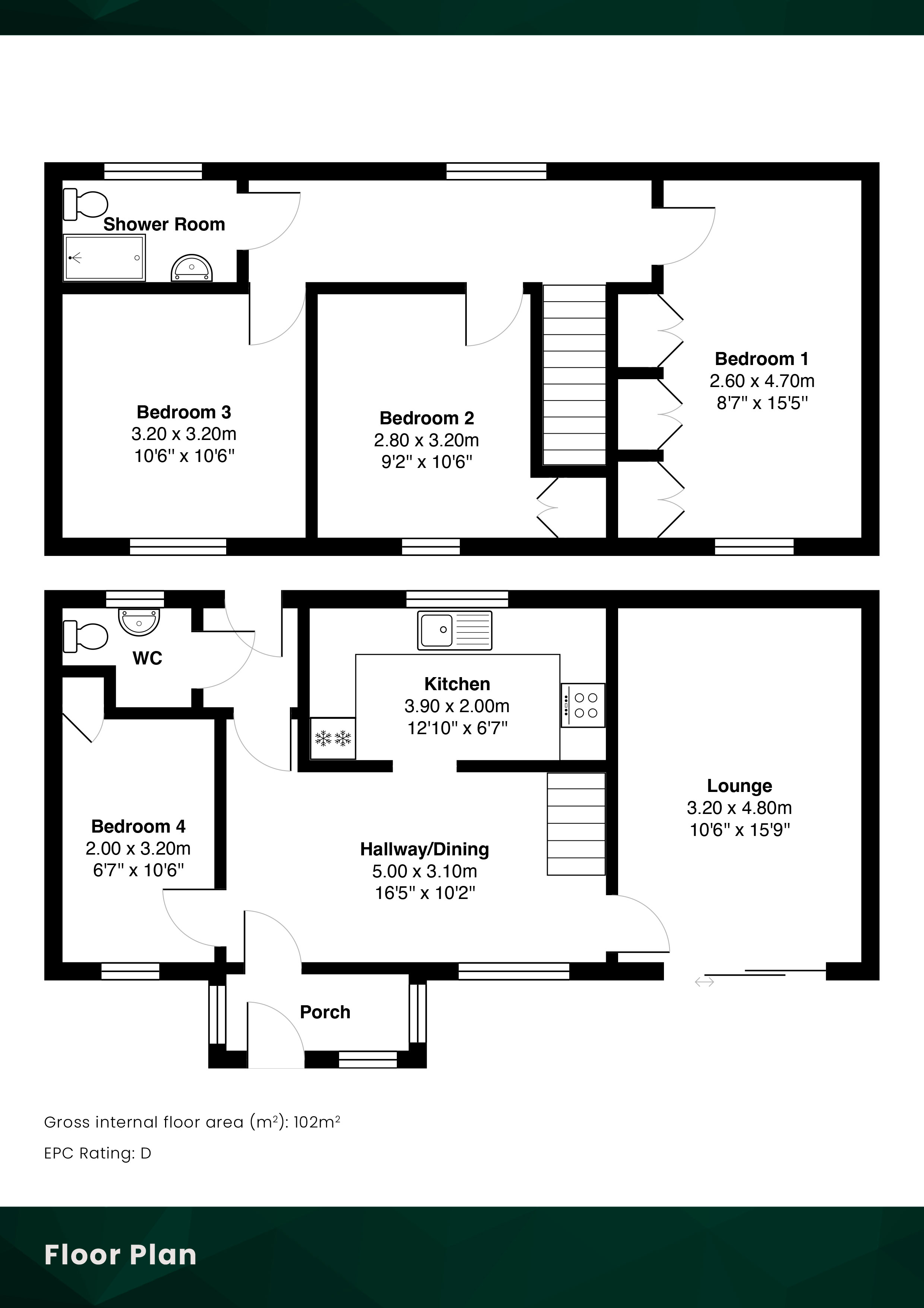 23, Linton Court, Glenrothes floorplan