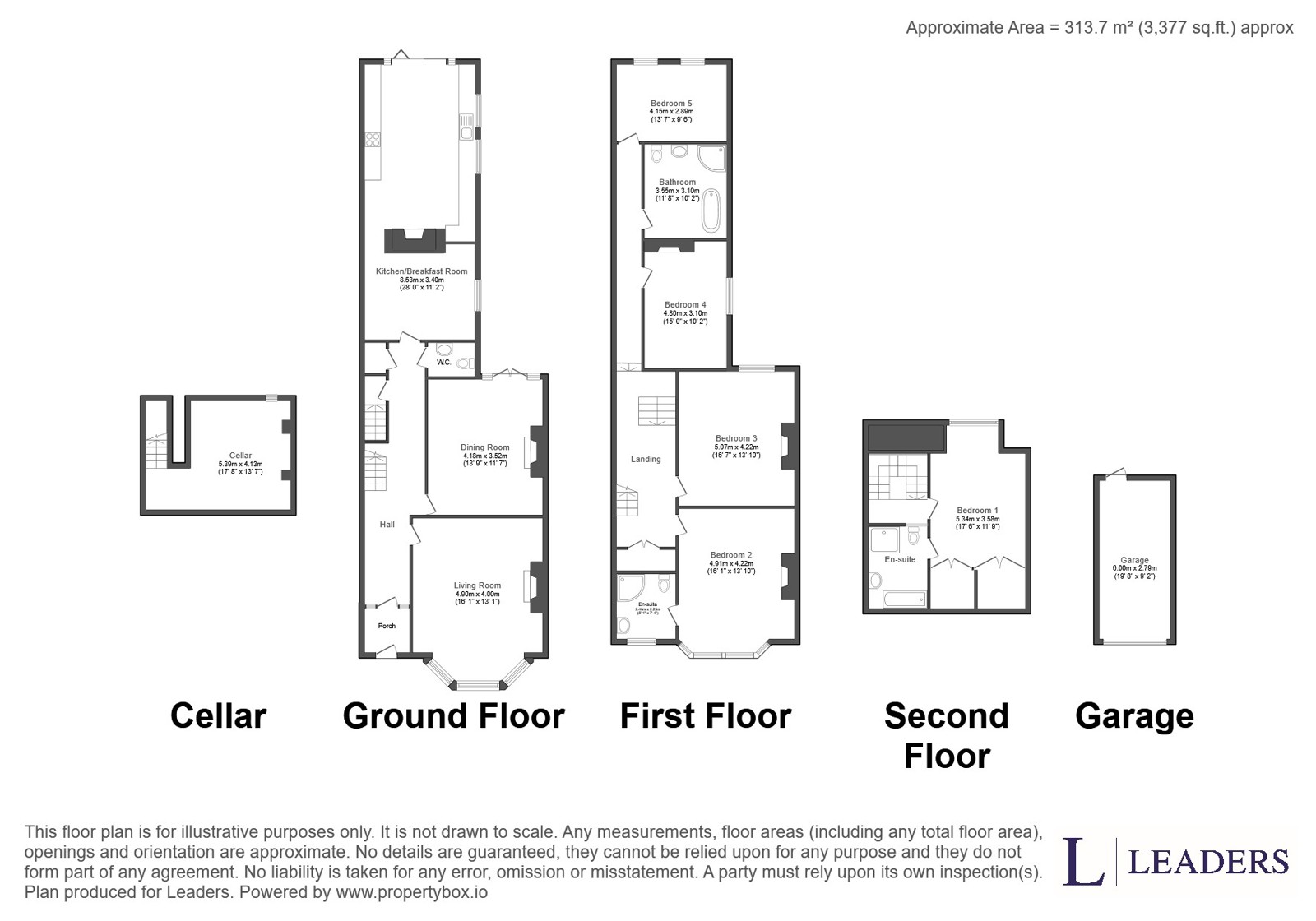 Park Avenue, Park Avenue floorplan