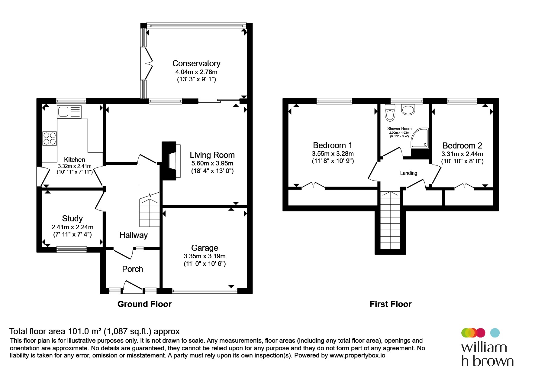 17, Barker Close, Rushden floorplan