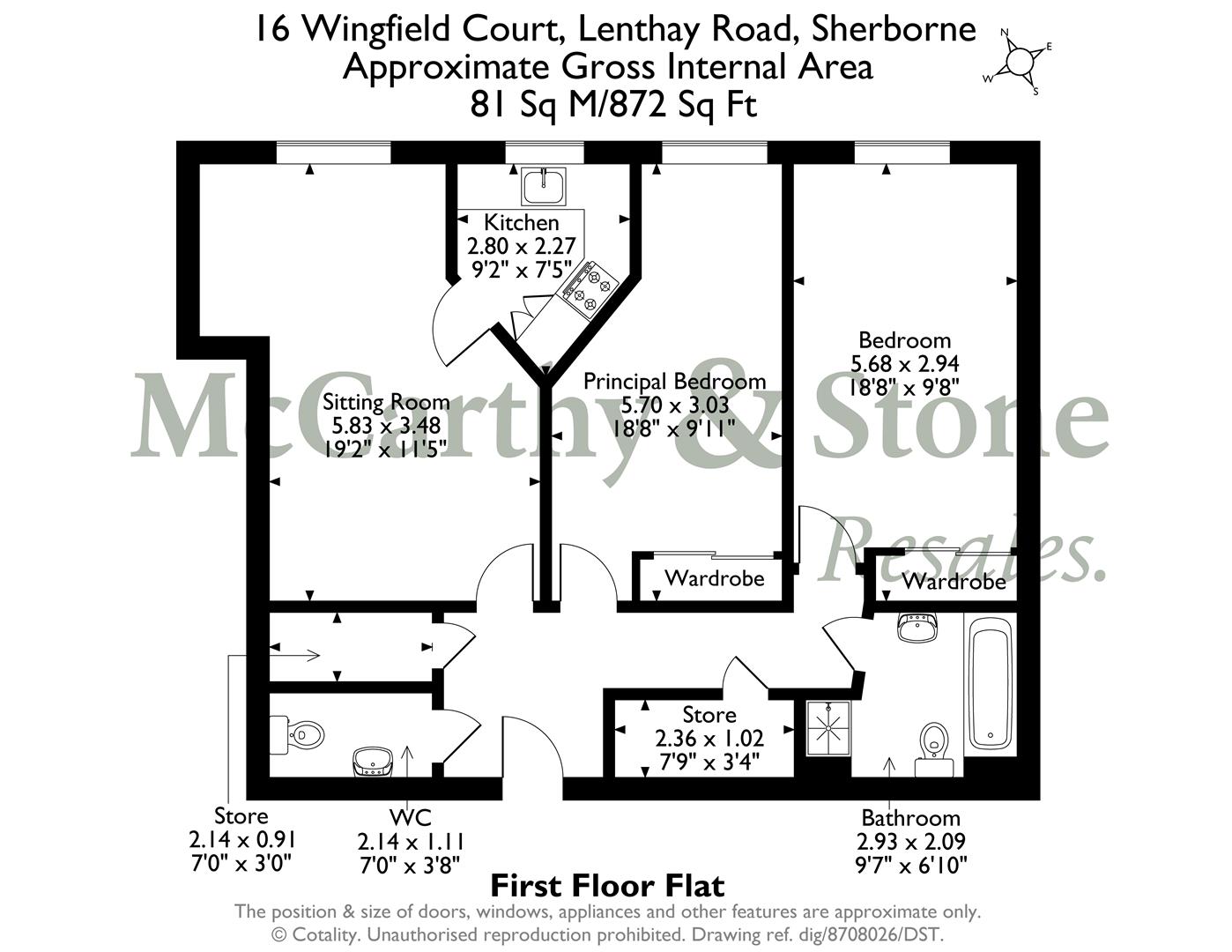 Lenthay Road, Sherborne floorplan