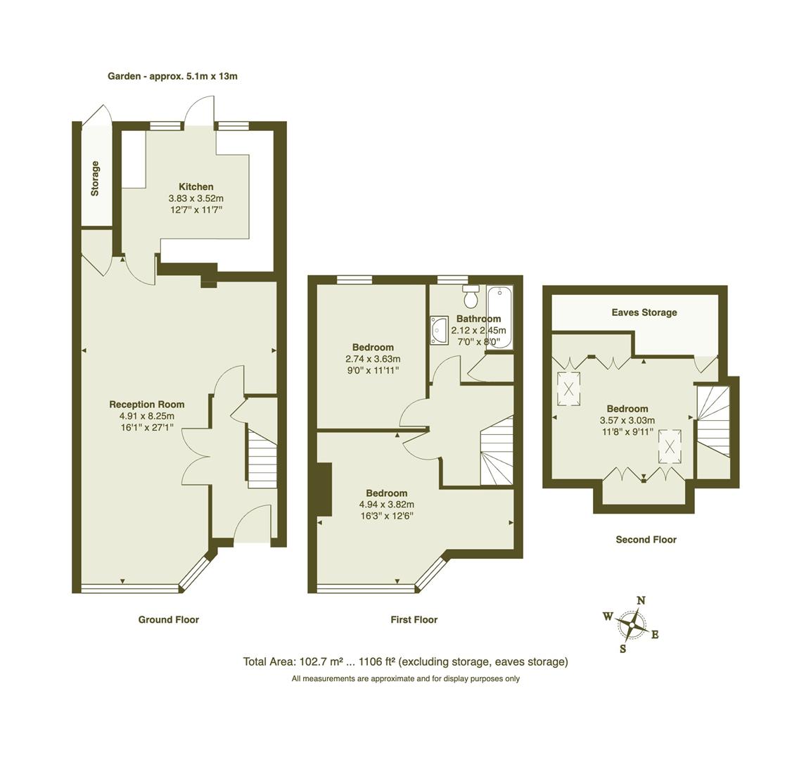 71, Henniker Gardens, East Ham floorplan
