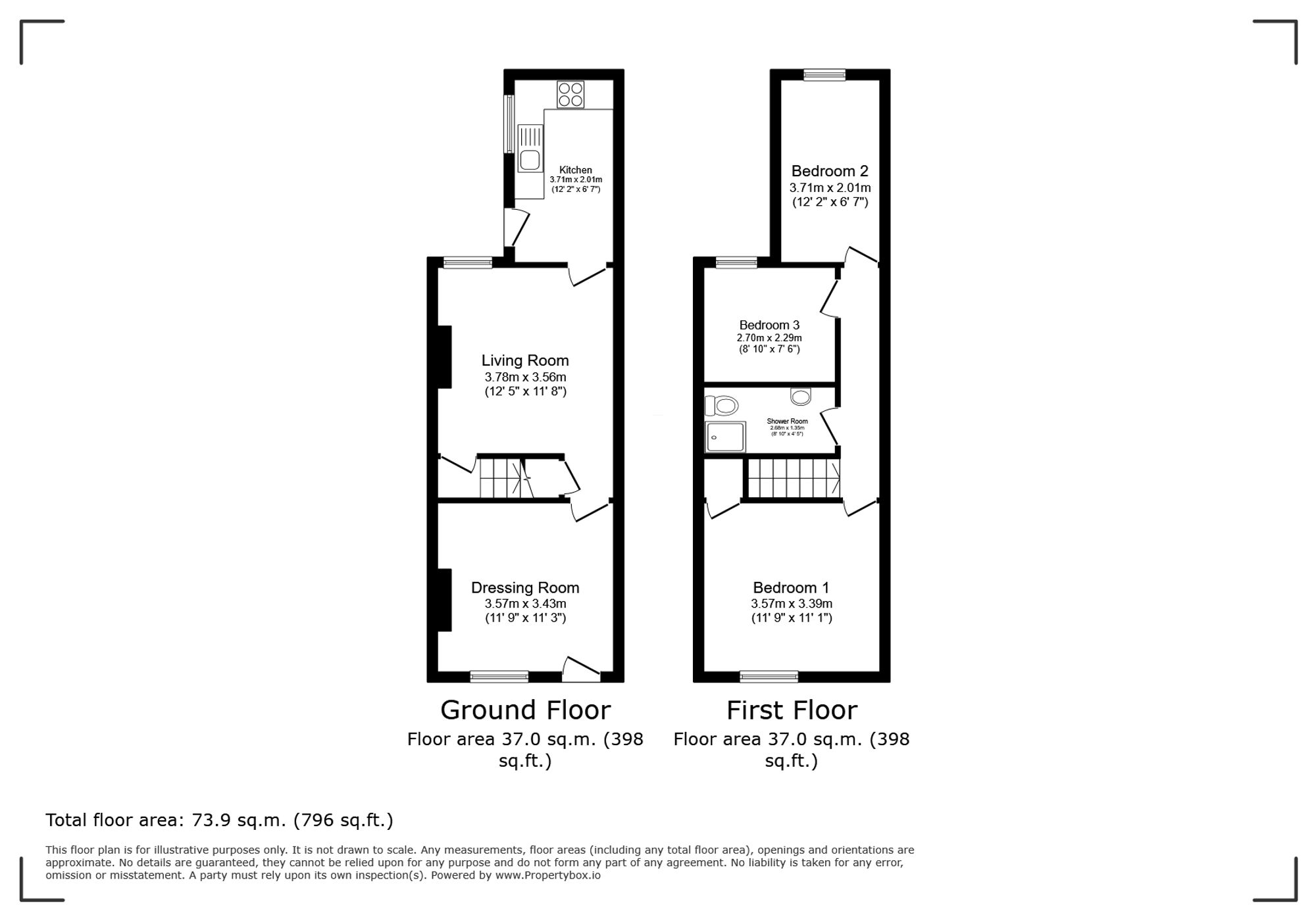 14 Bowden Street, Stoke-On-Trent floorplan