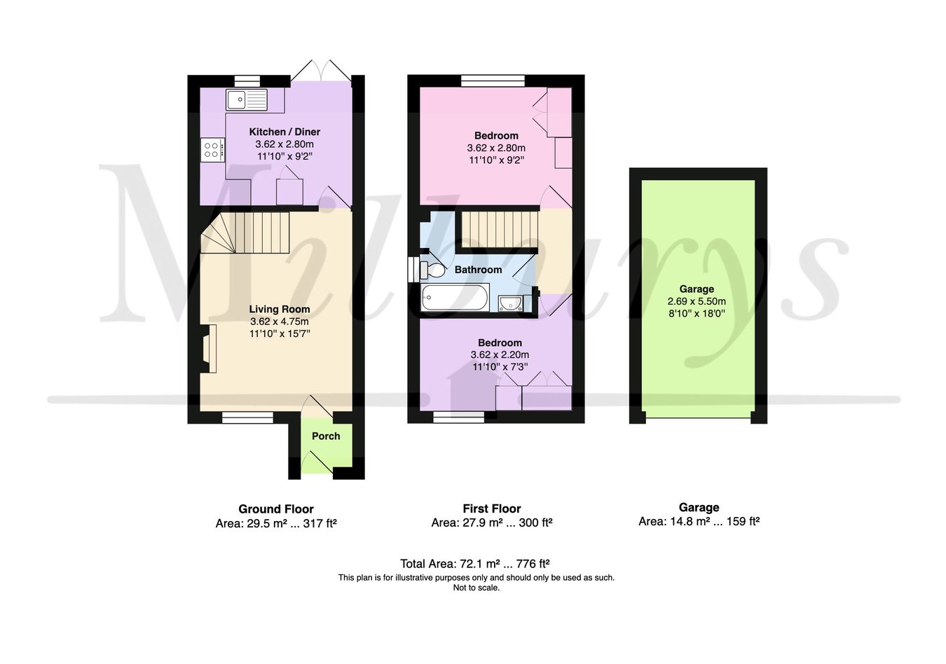 178, Couzens Close, Chipping Sodbury floorplan
