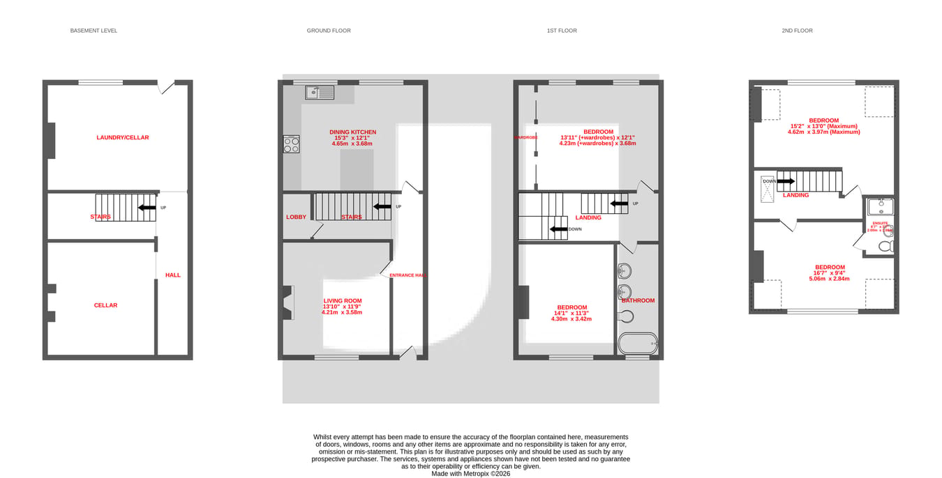 67, Wycliffe Road, Shipley floorplan