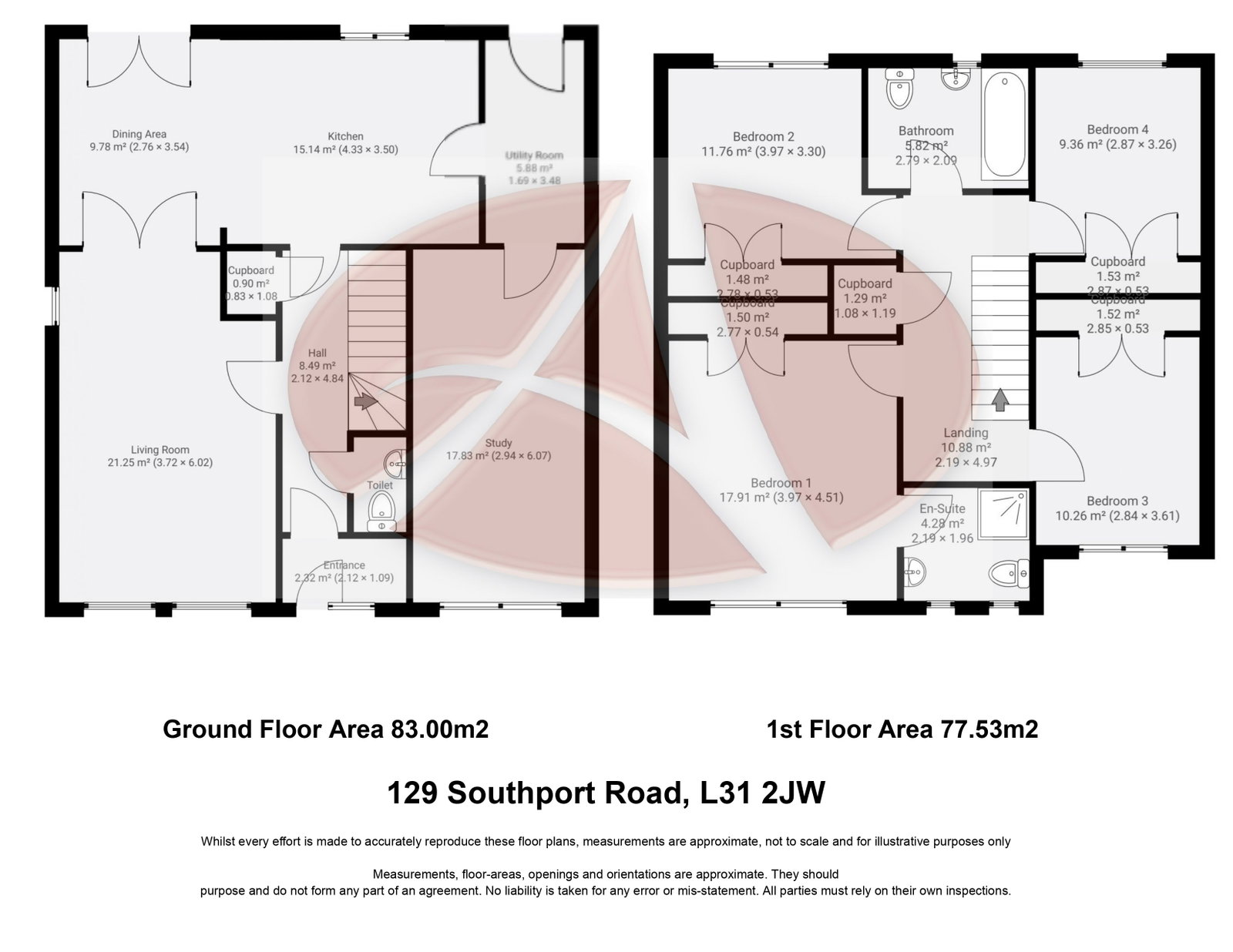 129, Southport Road, Lydiate floorplan