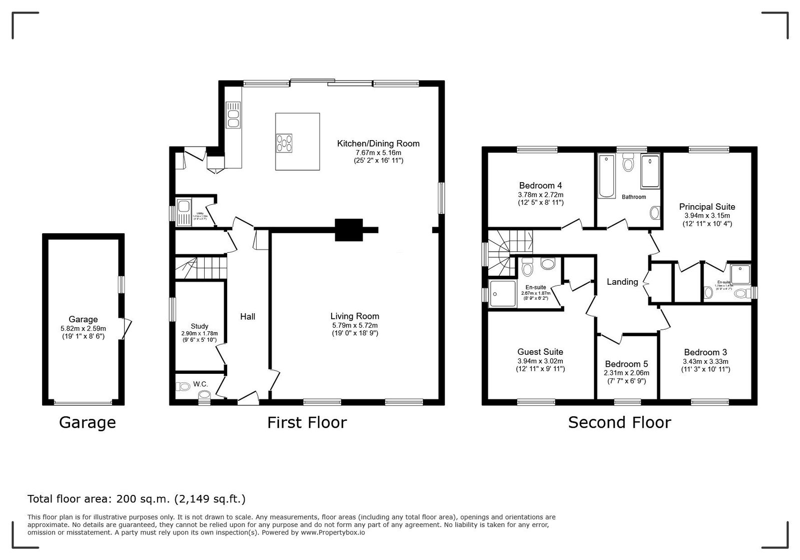 28a, Warnham Road, Horsham floorplan