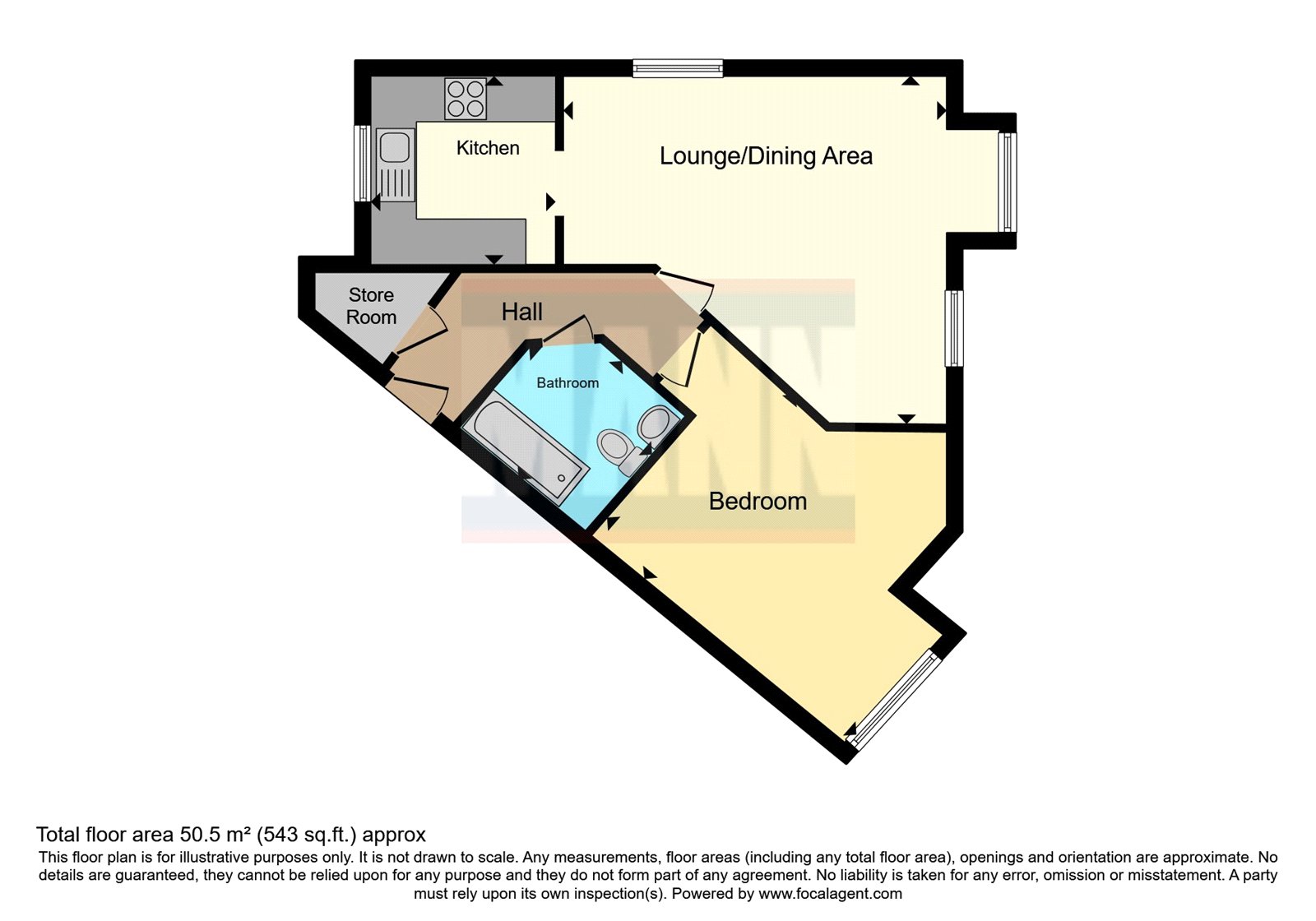 6, Freeley Road, Hampshire floorplan