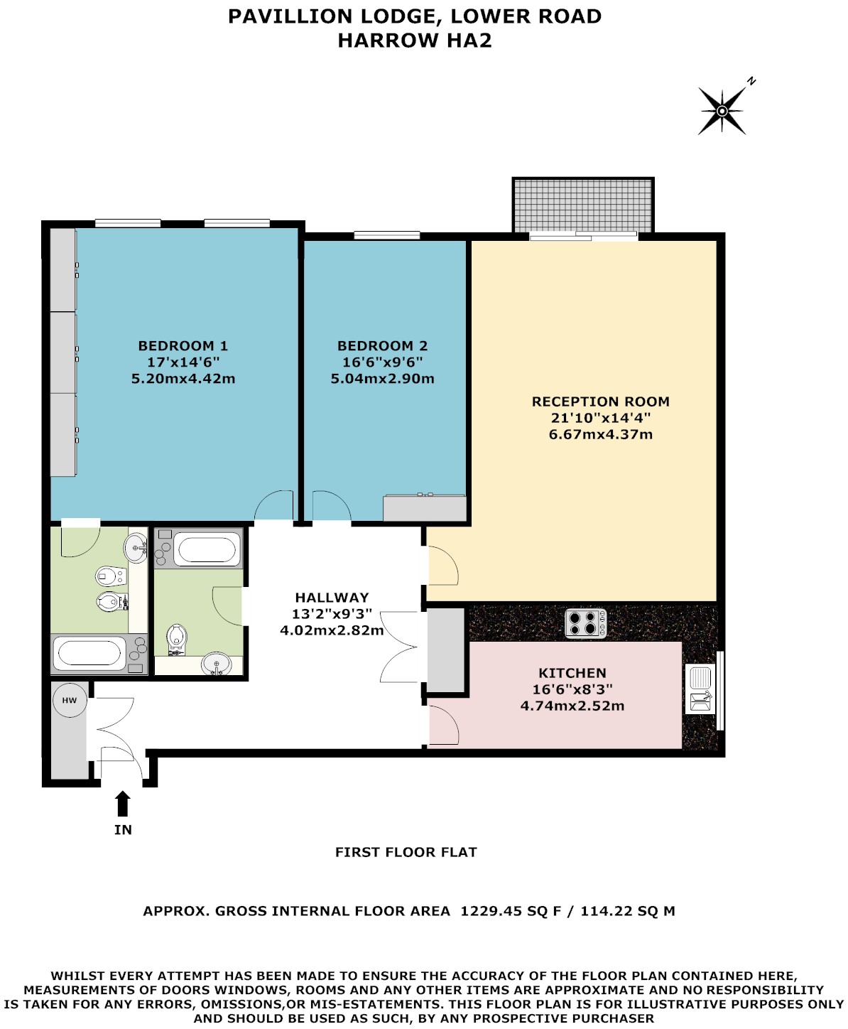Lower Road, Harrow floorplan