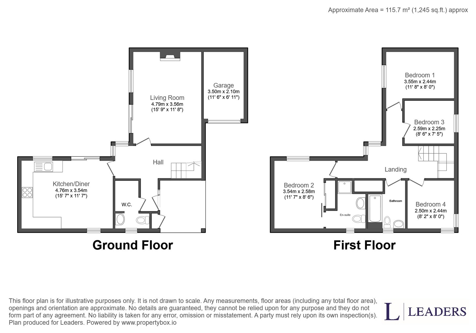 Veryan Place, Milton Keynes floorplan