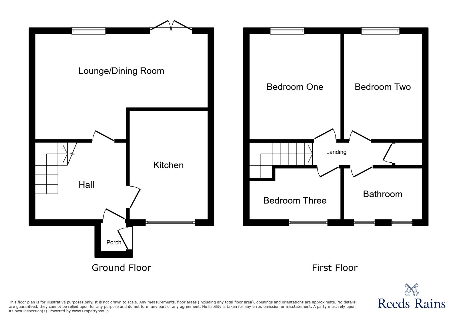 Rowarth Avenue, Derbyshire floorplan
