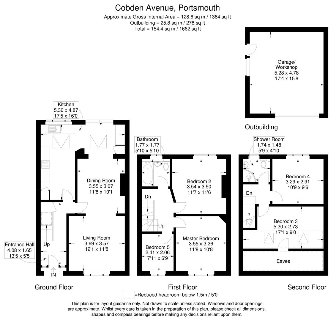 67, Cobden Avenue, Portsmouth floorplan