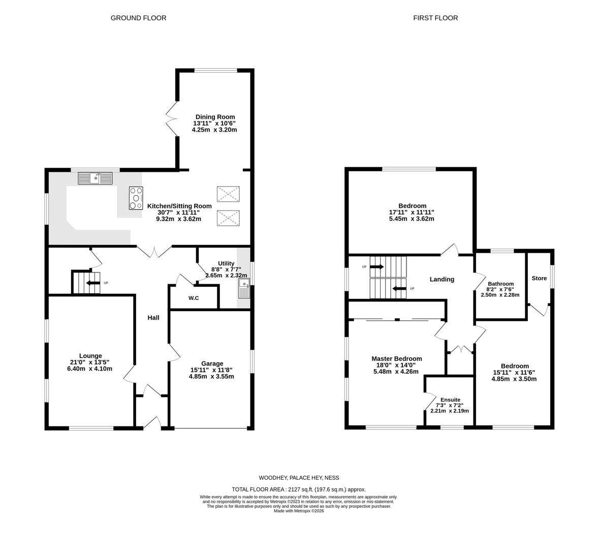Woodhey, Palace Hey, Neston floorplan