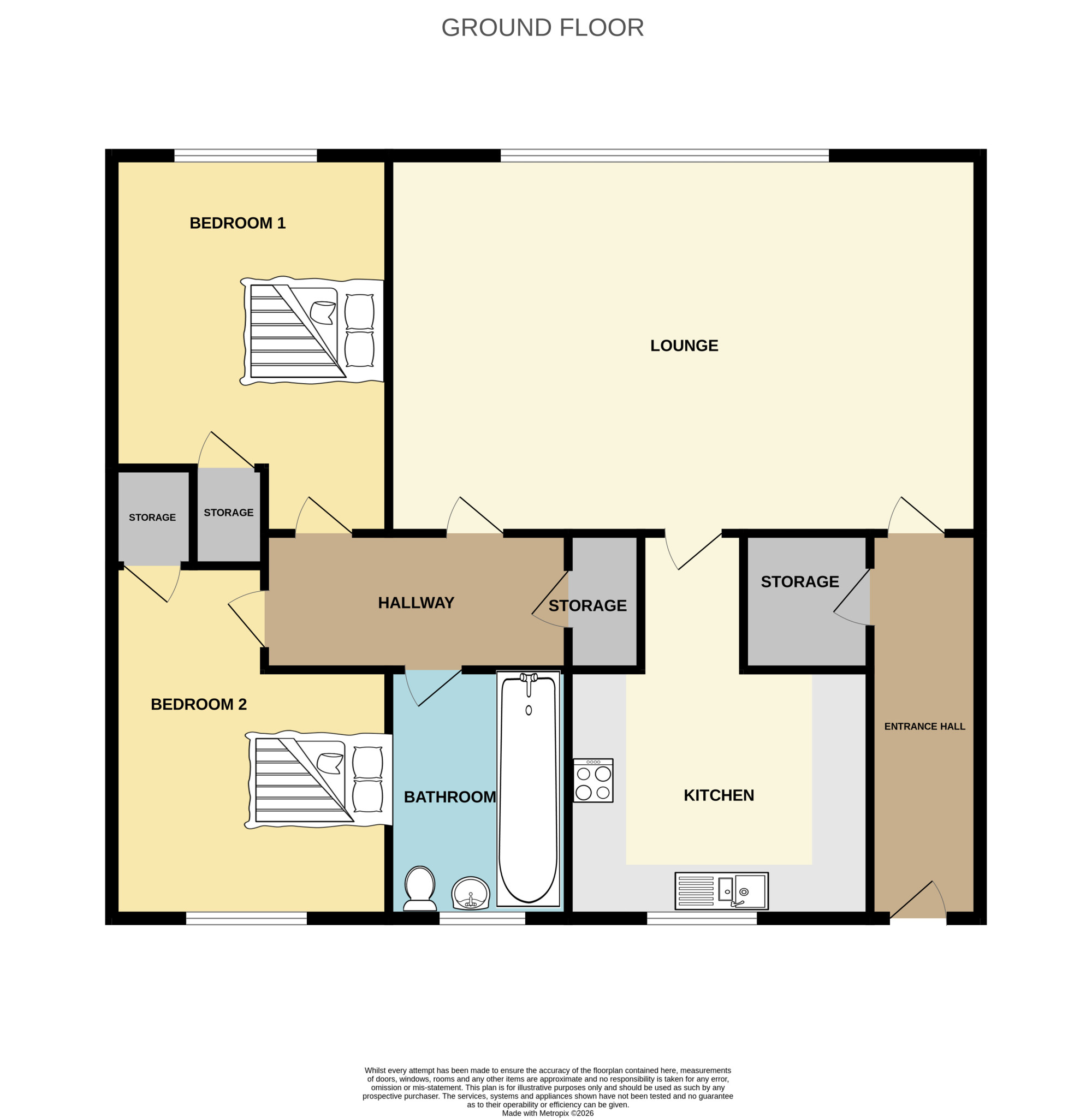 9, Ashworth Court, Preston floorplan