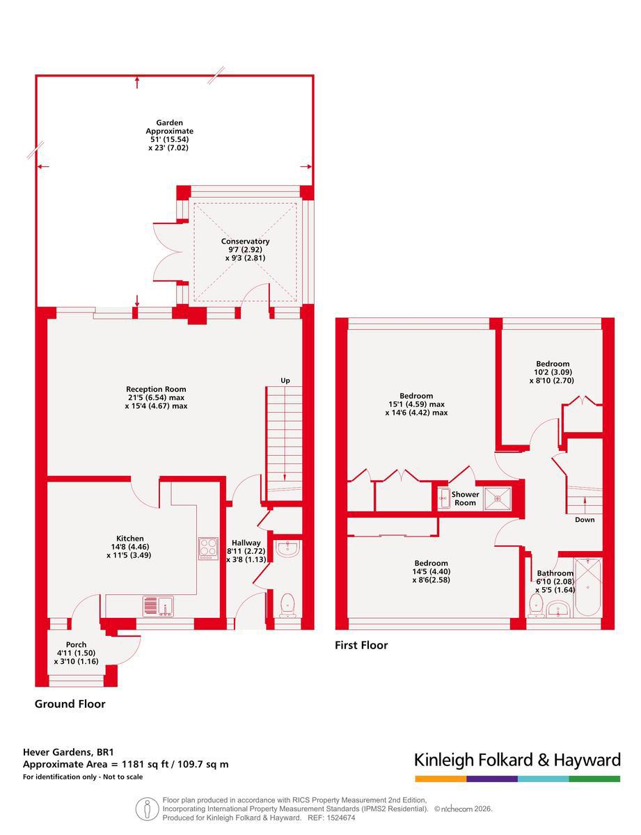 20, Hever Gardens, Kent floorplan