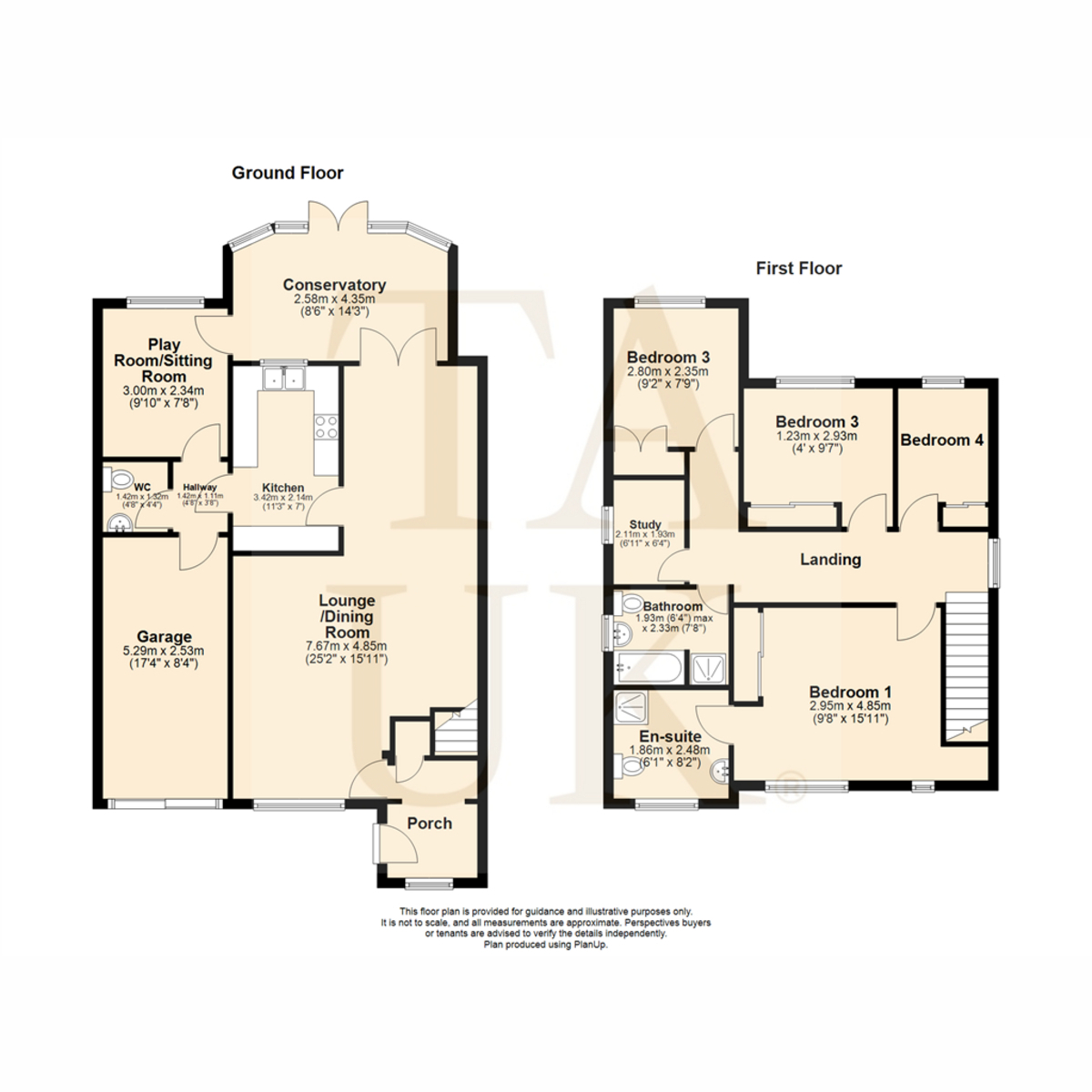 3, Derwent Avenue, West Hallam floorplan