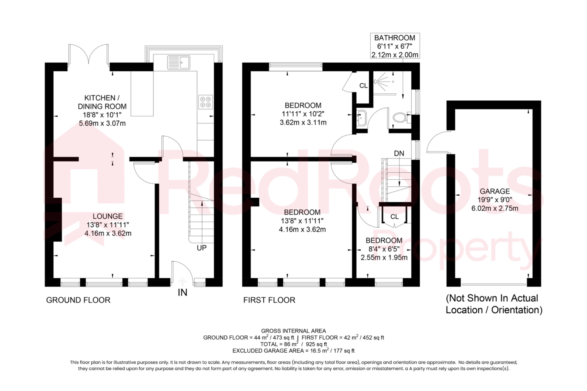 Sprotbrough, South Yorkshire floorplan