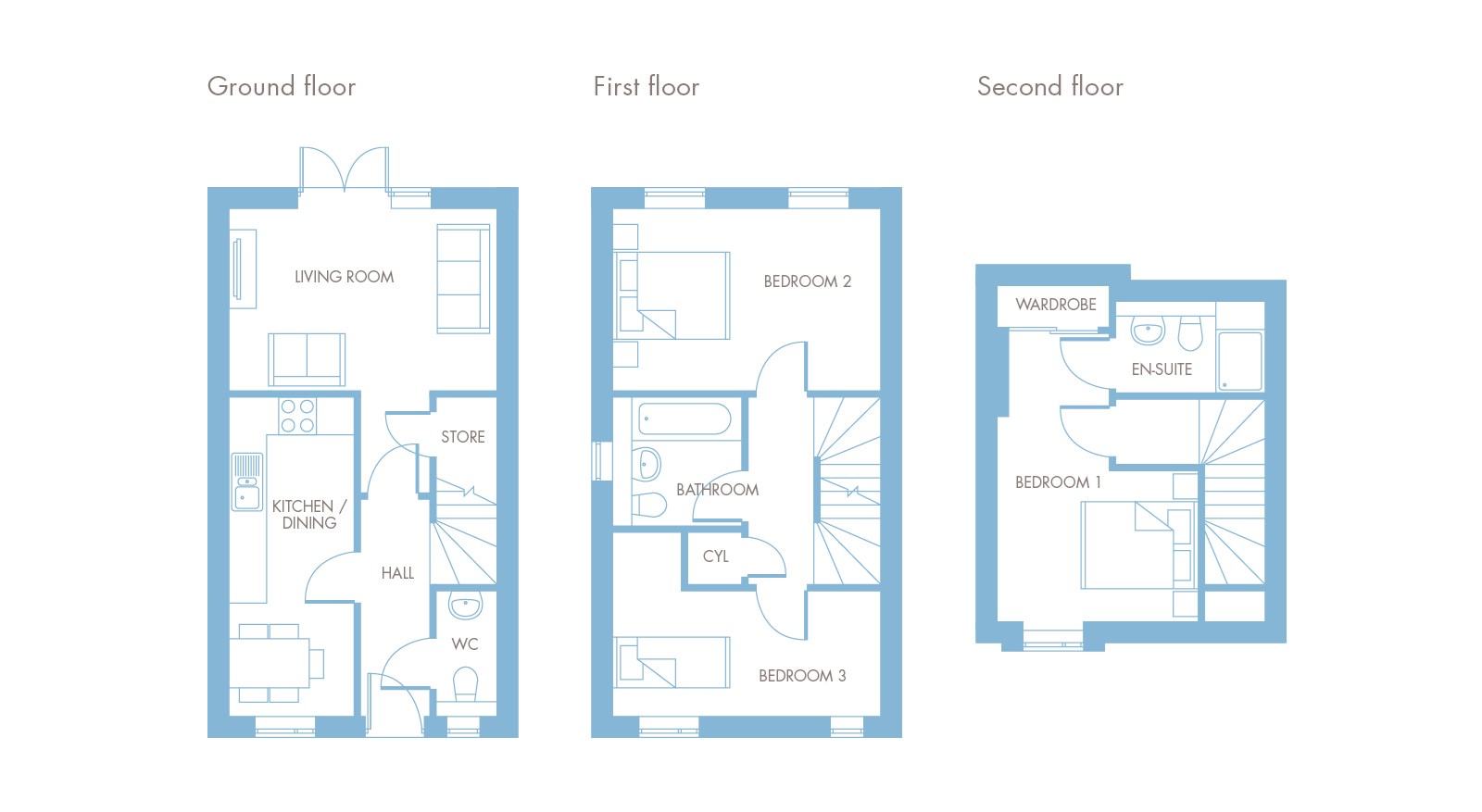 3 Bedrooms Link-detached house for sale in Manor Farm, Brooklands, Broughton, Milton Keynes MK10