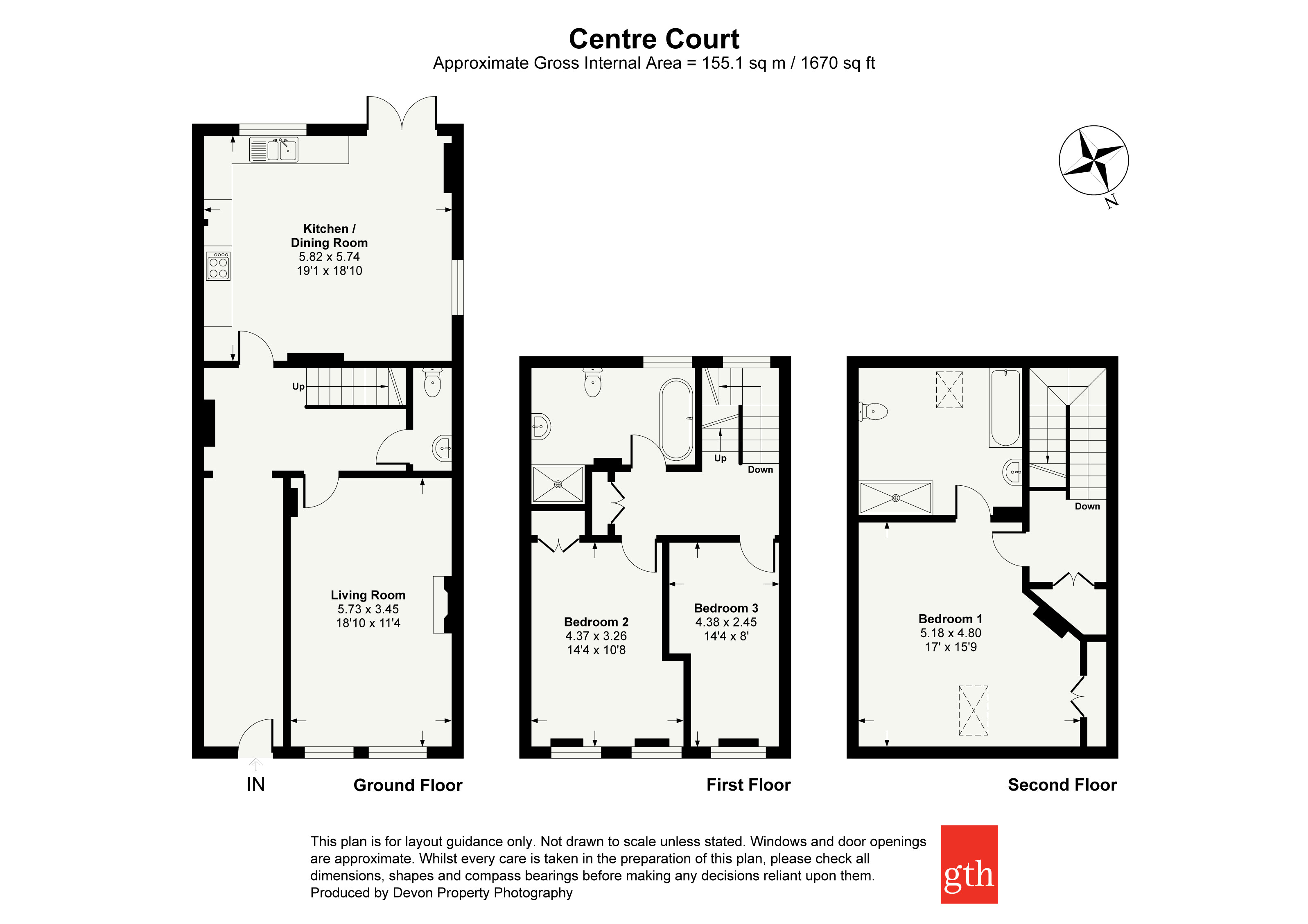 Camellia House, 6, Centre Court, Ivybridge floorplan