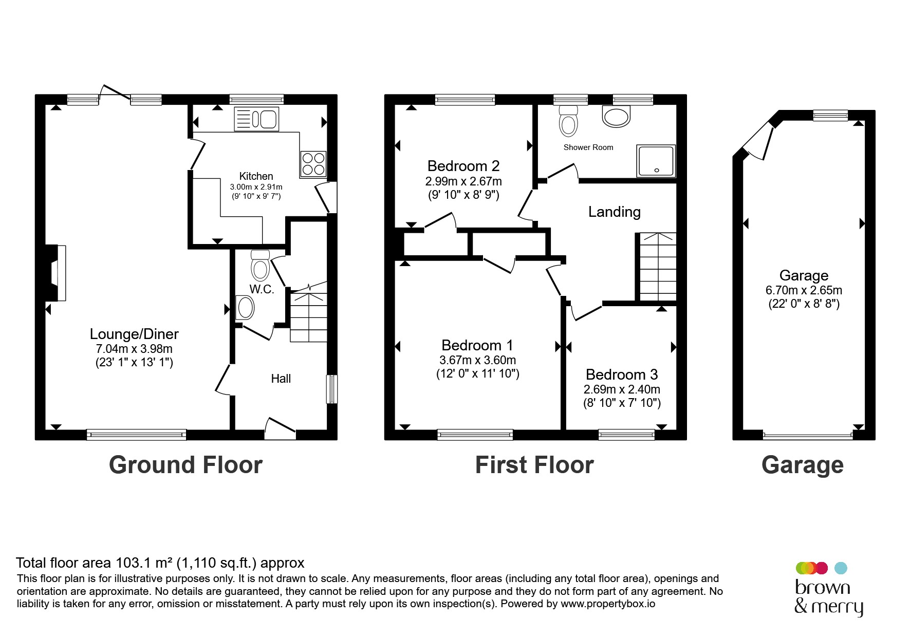 48, Manor Crescent, Aylesbury floorplan