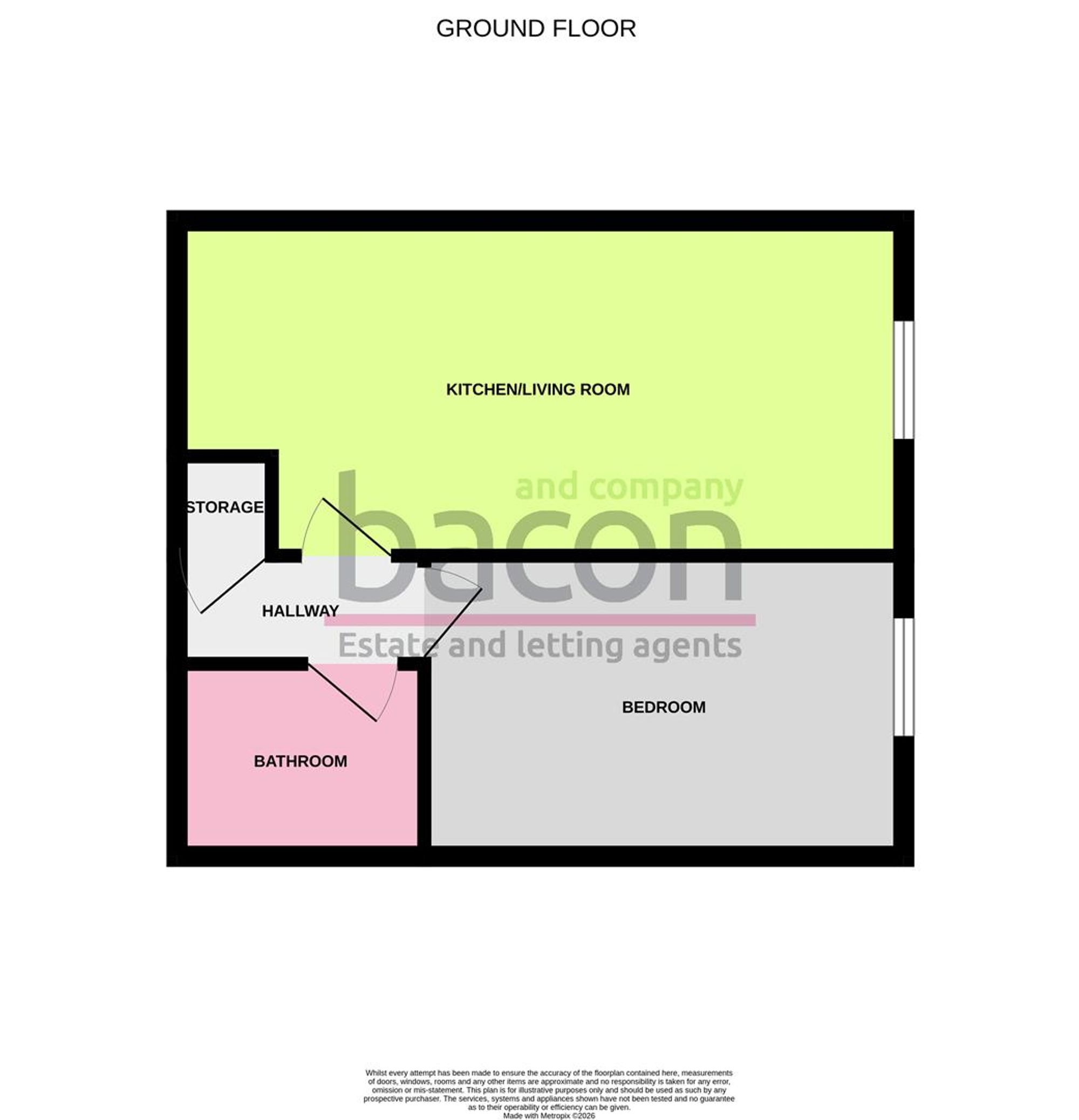Flat 87, Columbia House, Worthing floorplan
