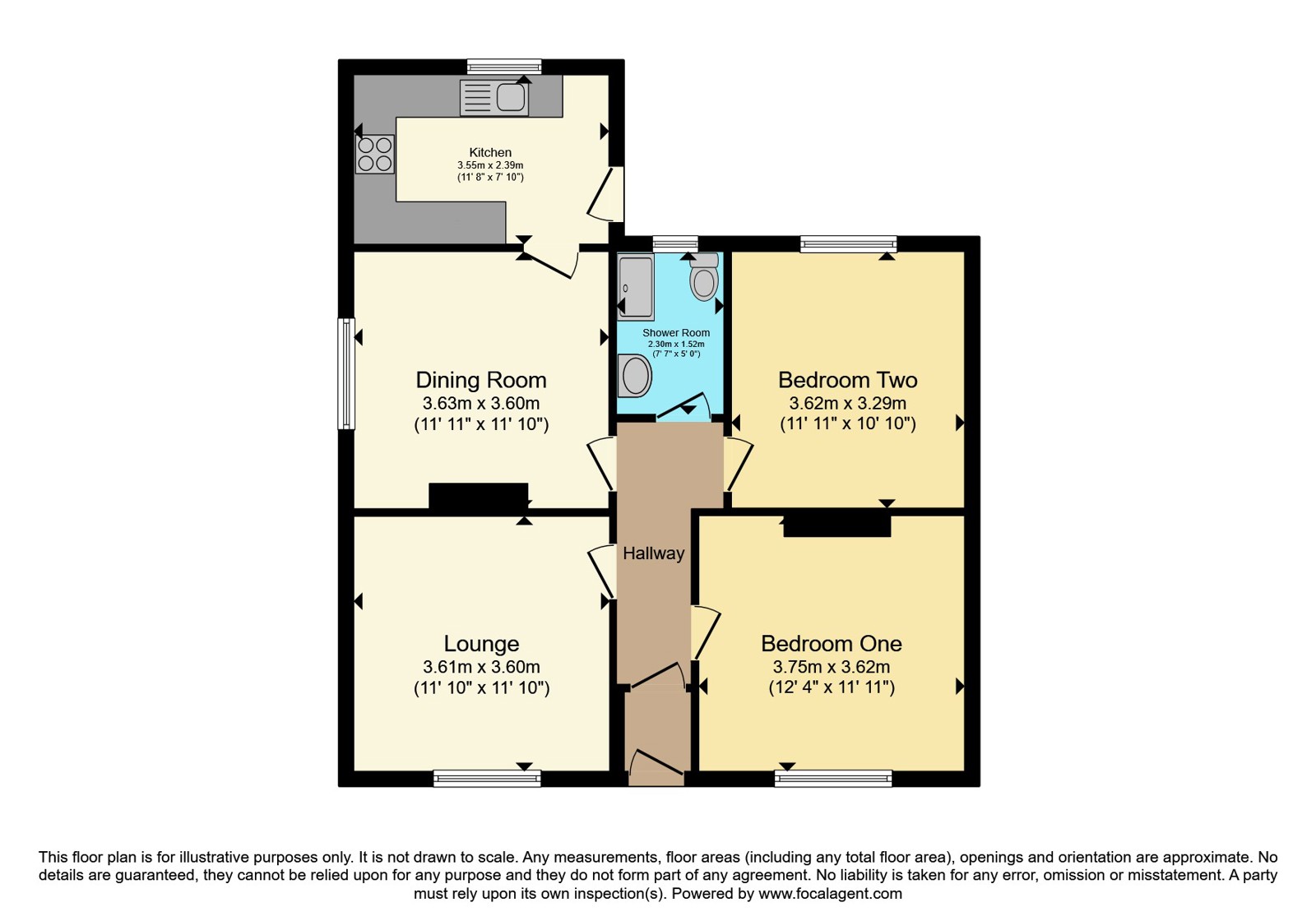 124, Weeth Road, Cornwall floorplan