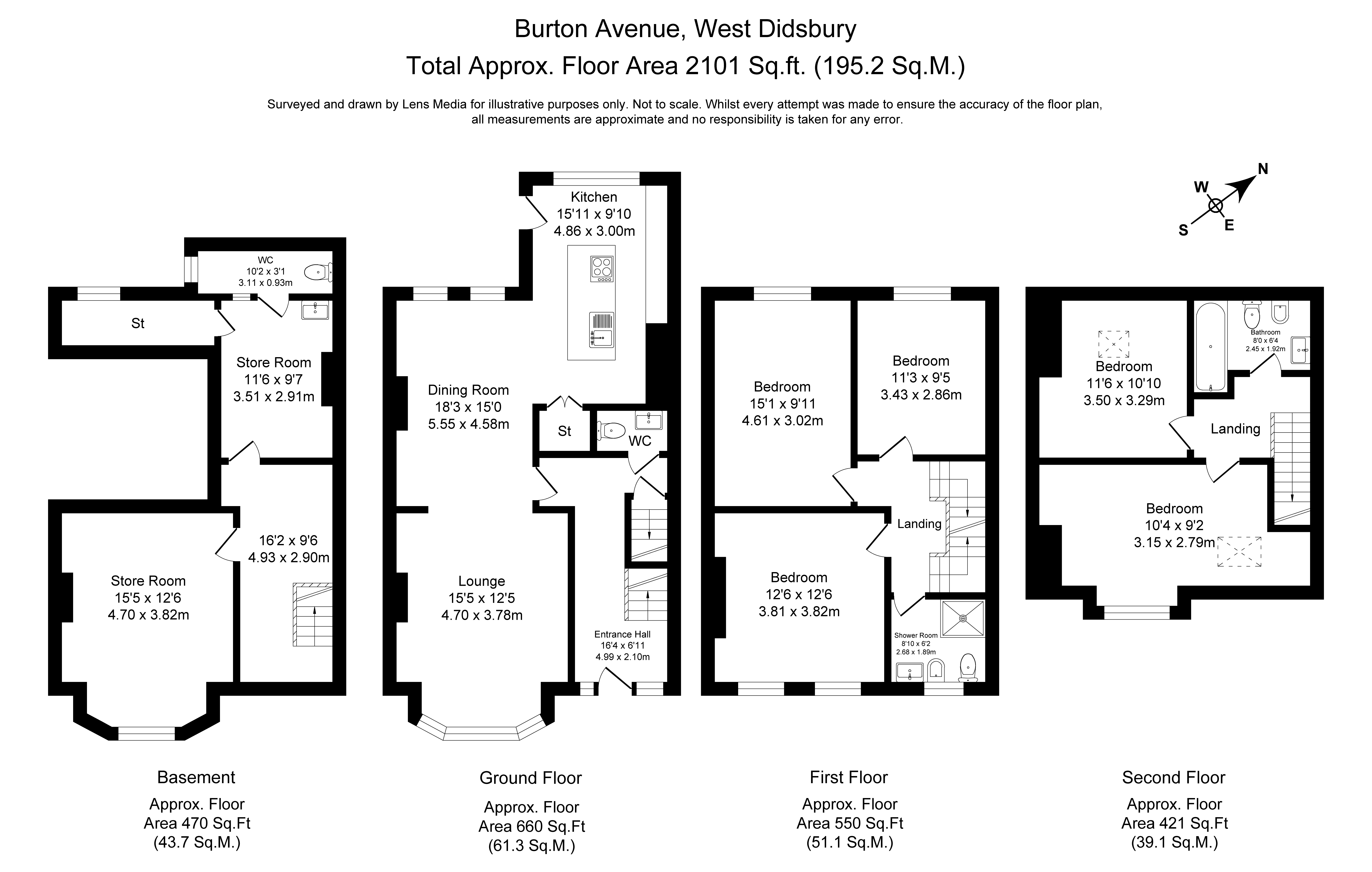 5, Burton Avenue, Manchester floorplan