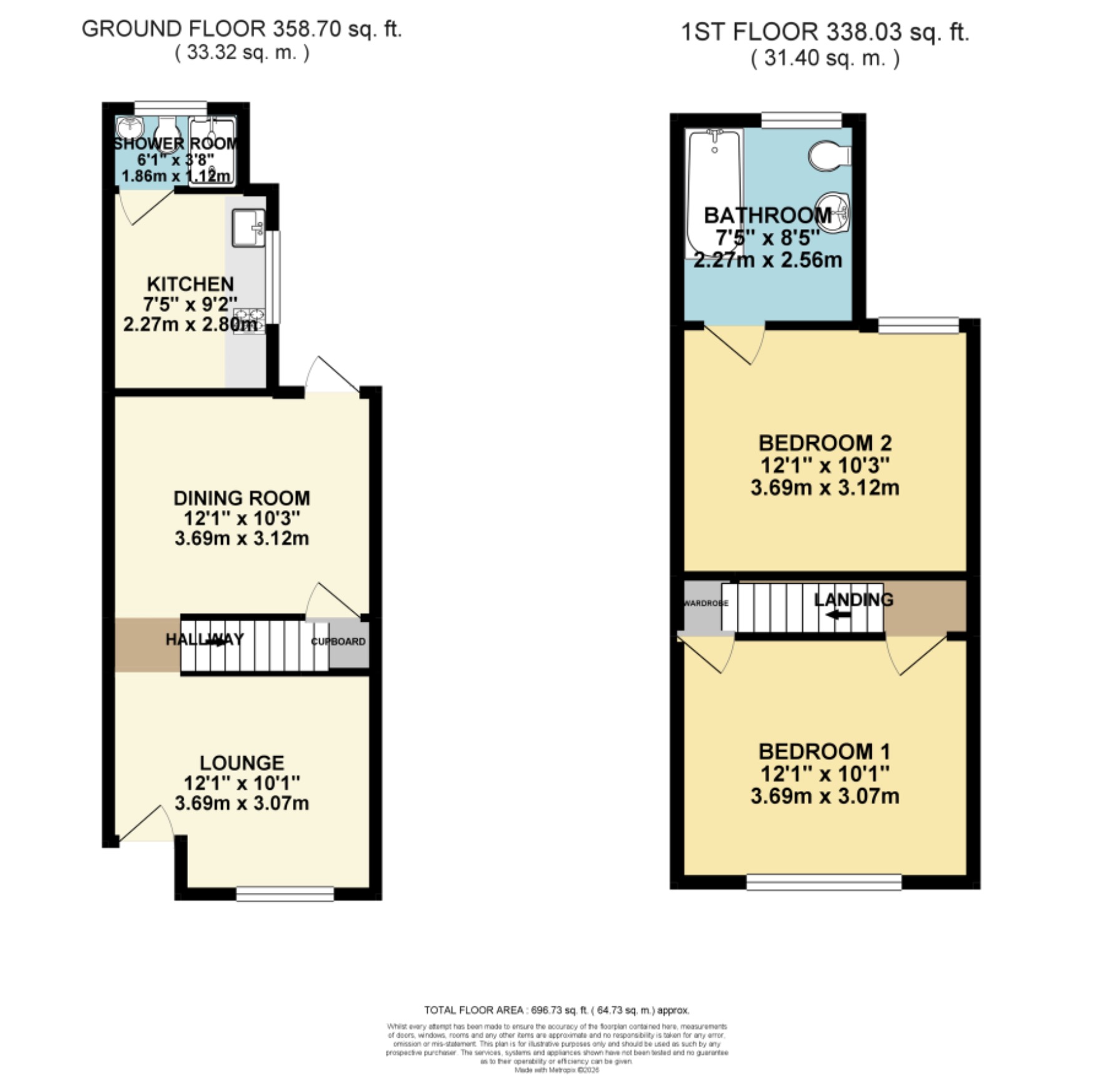 236, Castle Road, Chatham floorplan